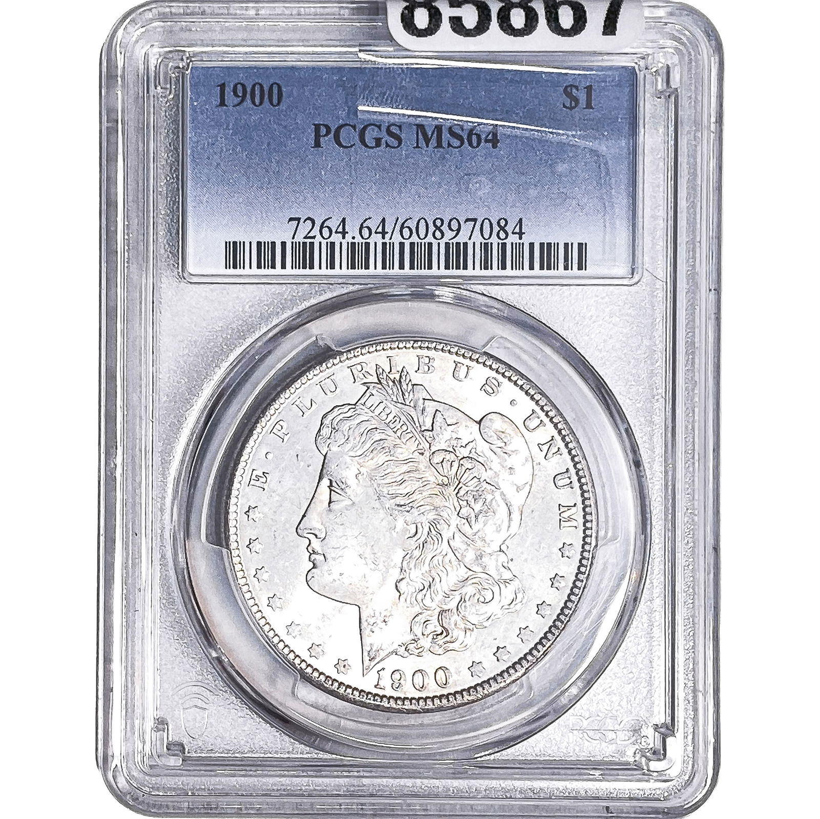 1900 Morgan Silver Dollar PCGS MS64: 1900 Morgan Silver Dollar PCGS MS64