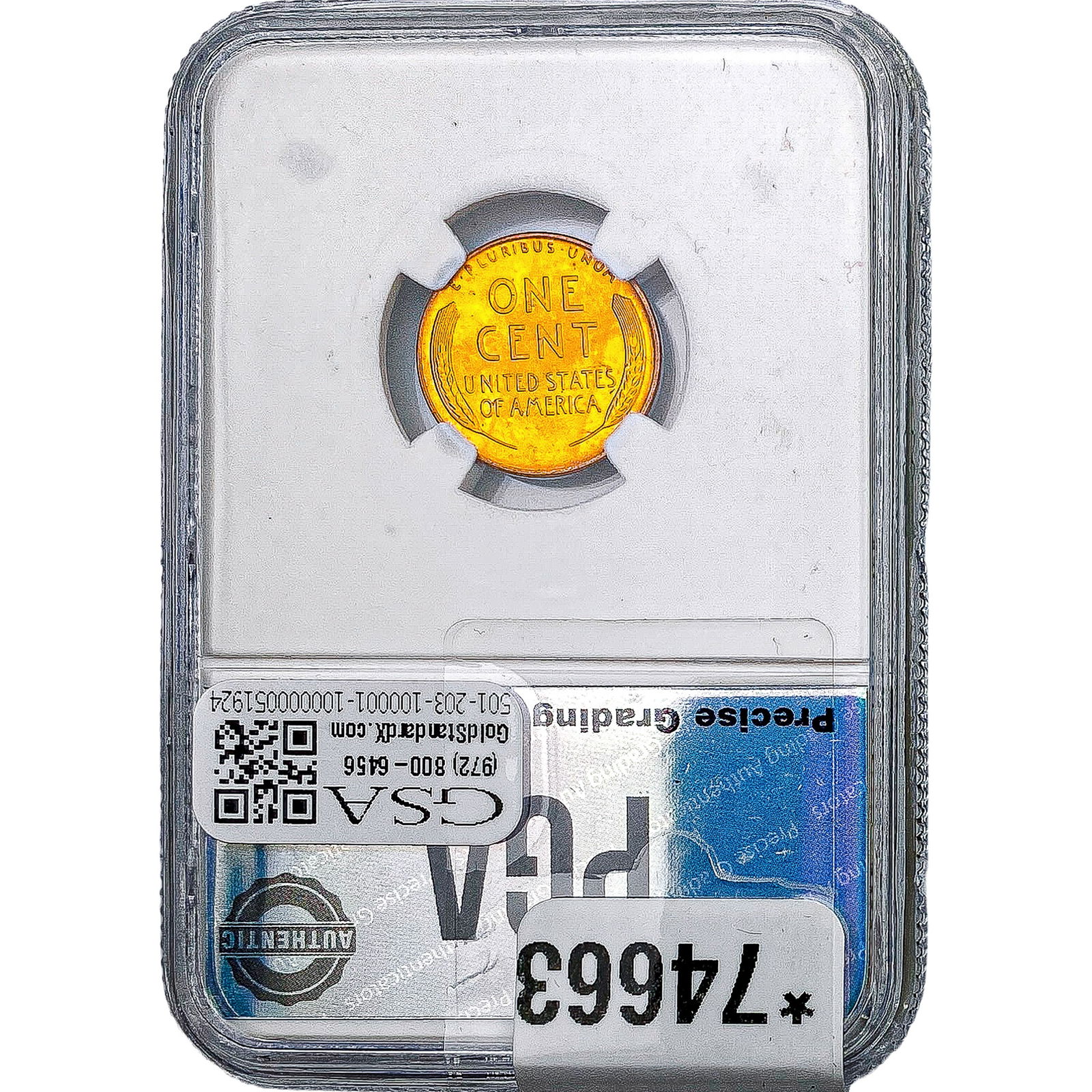 1947 Wheat Cent PGA MS67 RD - 2