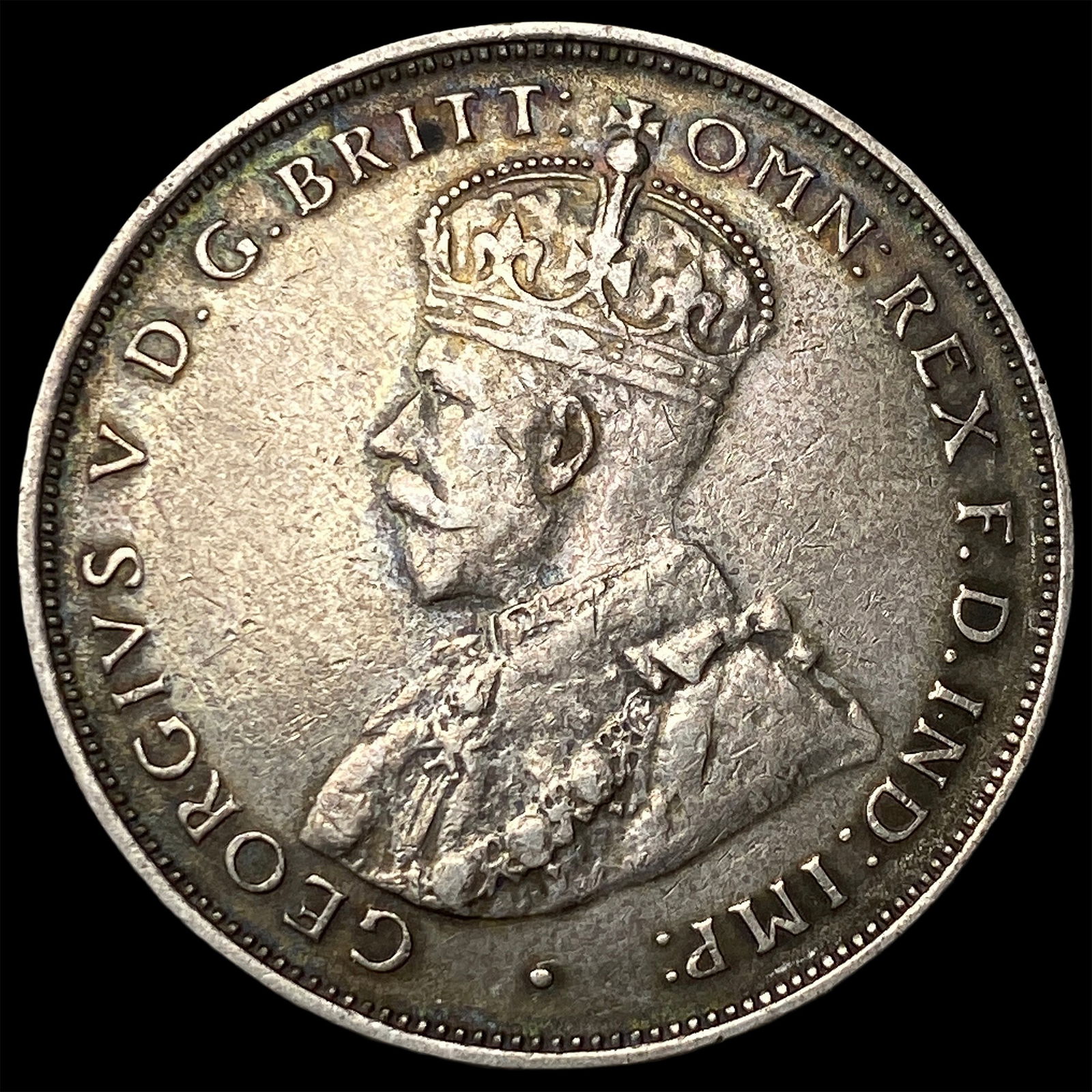 1925 Australia Silver 1 Florin CLOSELY UNCIRCULATED: 1925 Australia Silver 1 Florin CLOSELY UNCIRCULATED