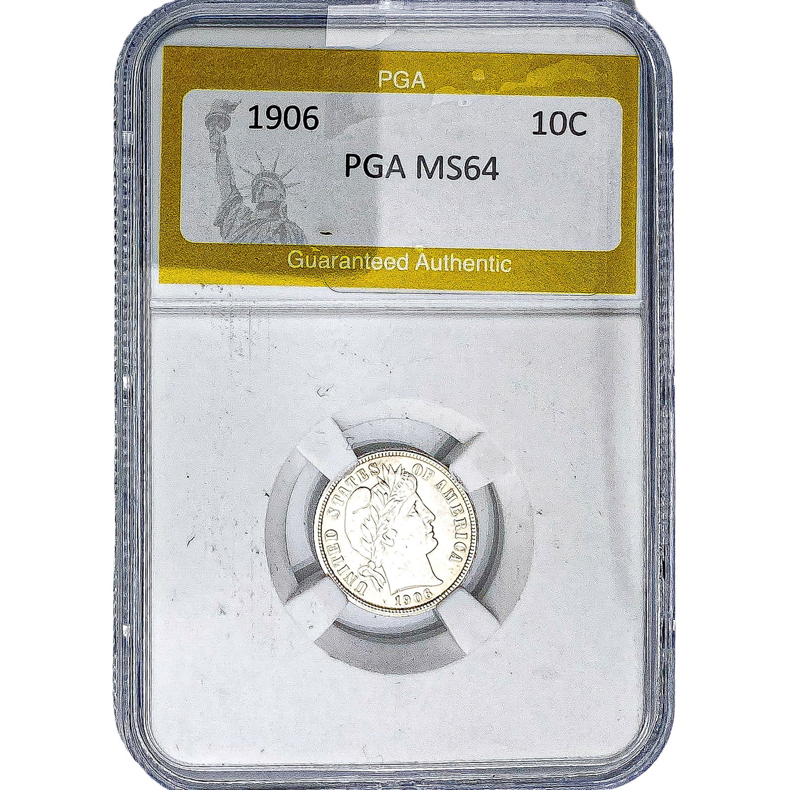1906 Barber Dime PGA MS64 (1 of 2)