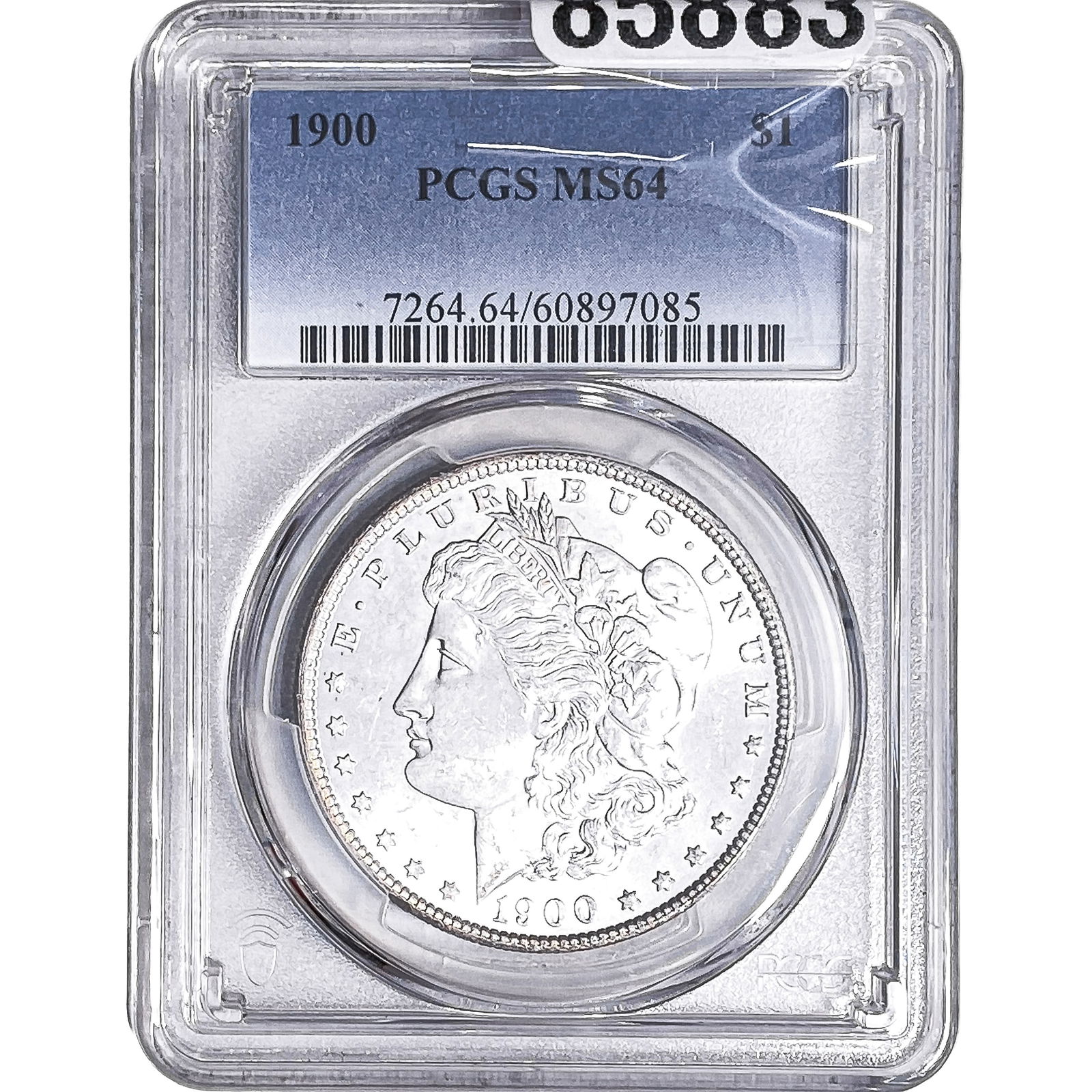 1900 Morgan Silver Dollar PCGS MS64: 1900 Morgan Silver Dollar PCGS MS64