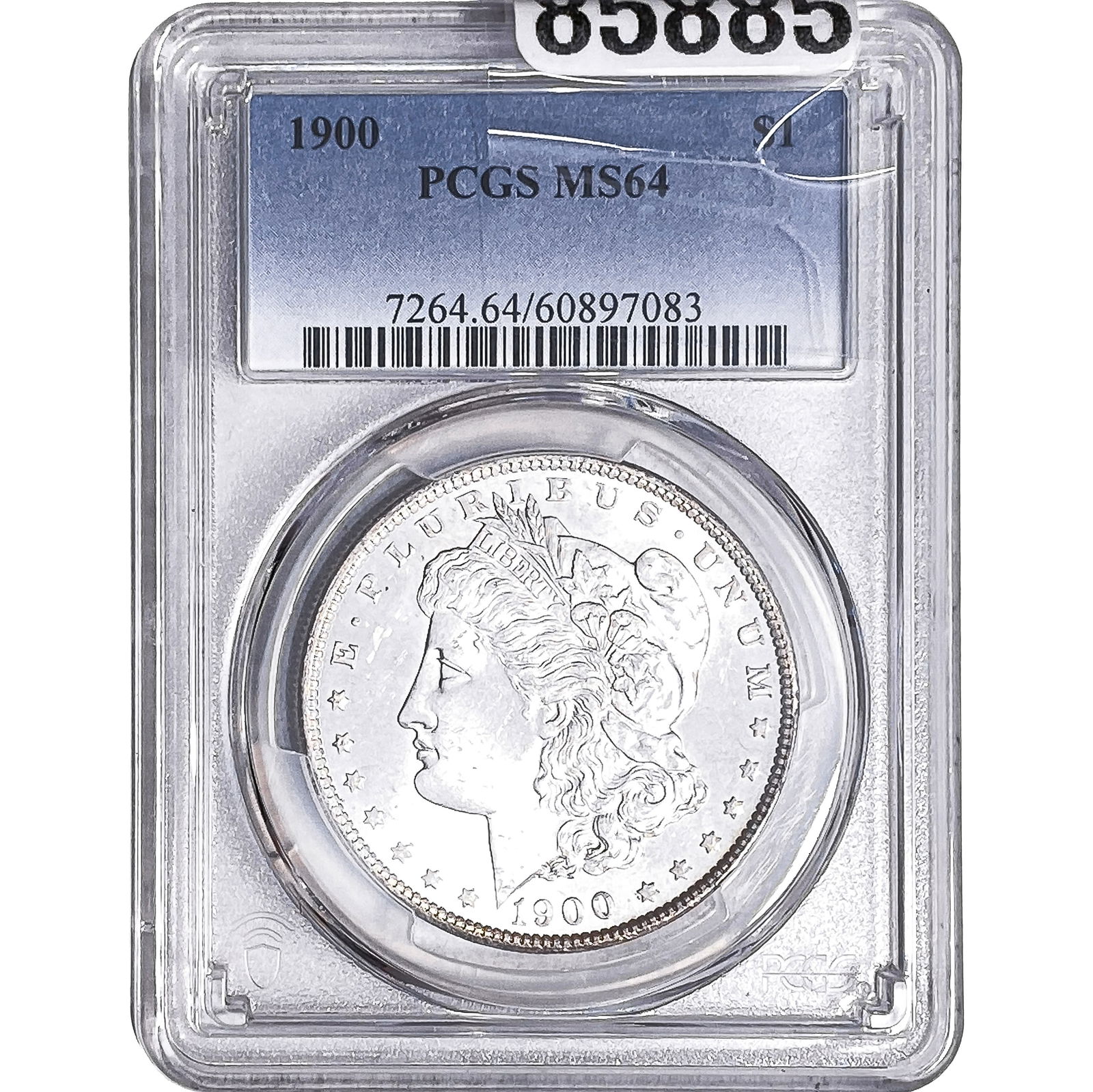 1900 Morgan Silver Dollar PCGS MS64: 1900 Morgan Silver Dollar PCGS MS64