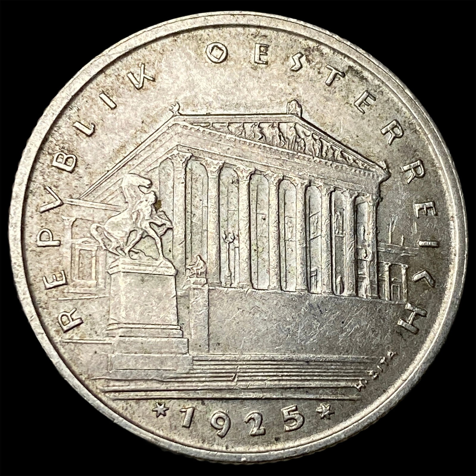 1925 Austria Silver 1 Shilling UNCIRCULATED (1 of 2)