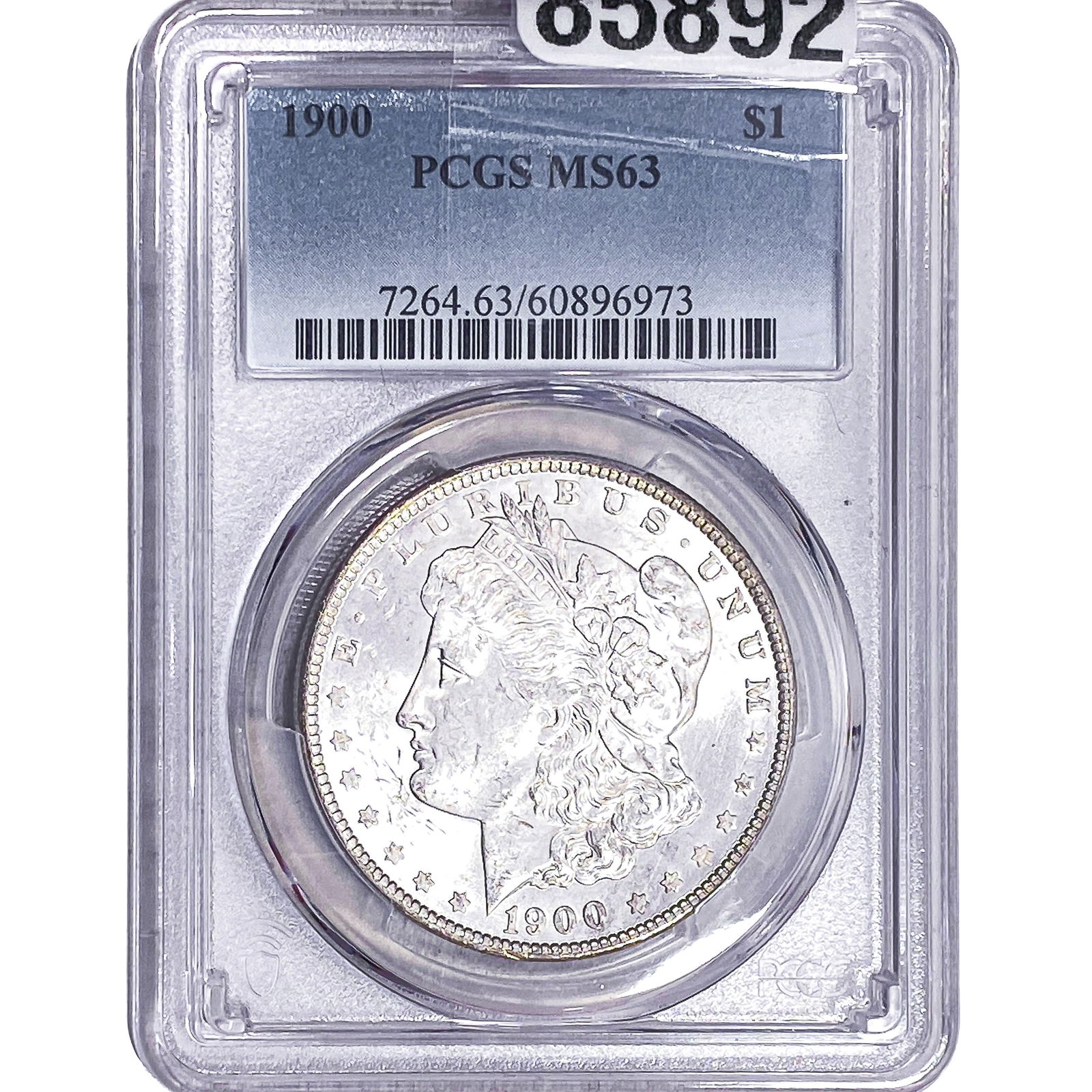1900 Morgan Silver Dollar PCGS MS63: 1900 Morgan Silver Dollar PCGS MS63