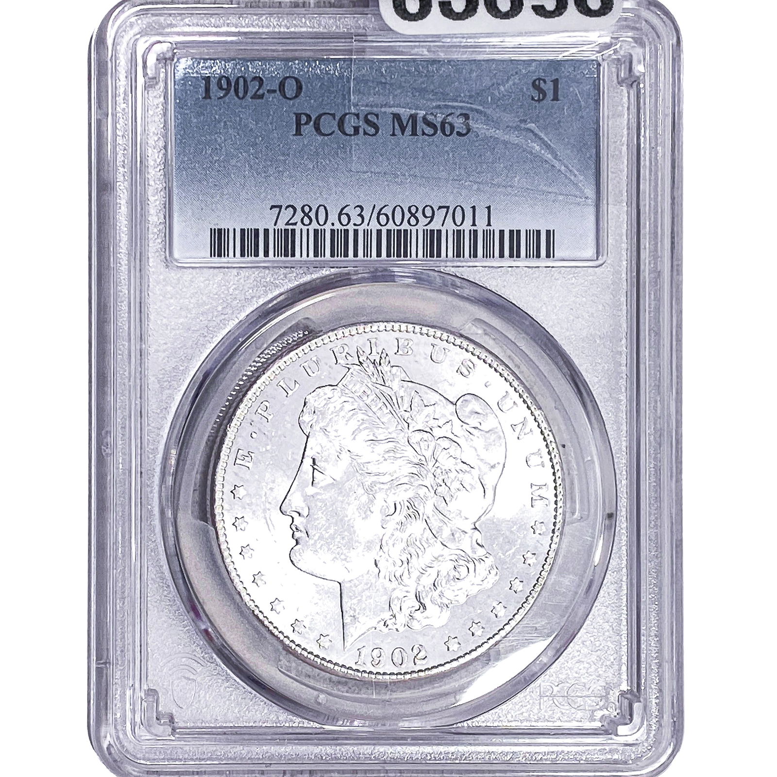 1902-O Morgan Silver Dollar PCGS MS63: 1902-O Morgan Silver Dollar PCGS MS63