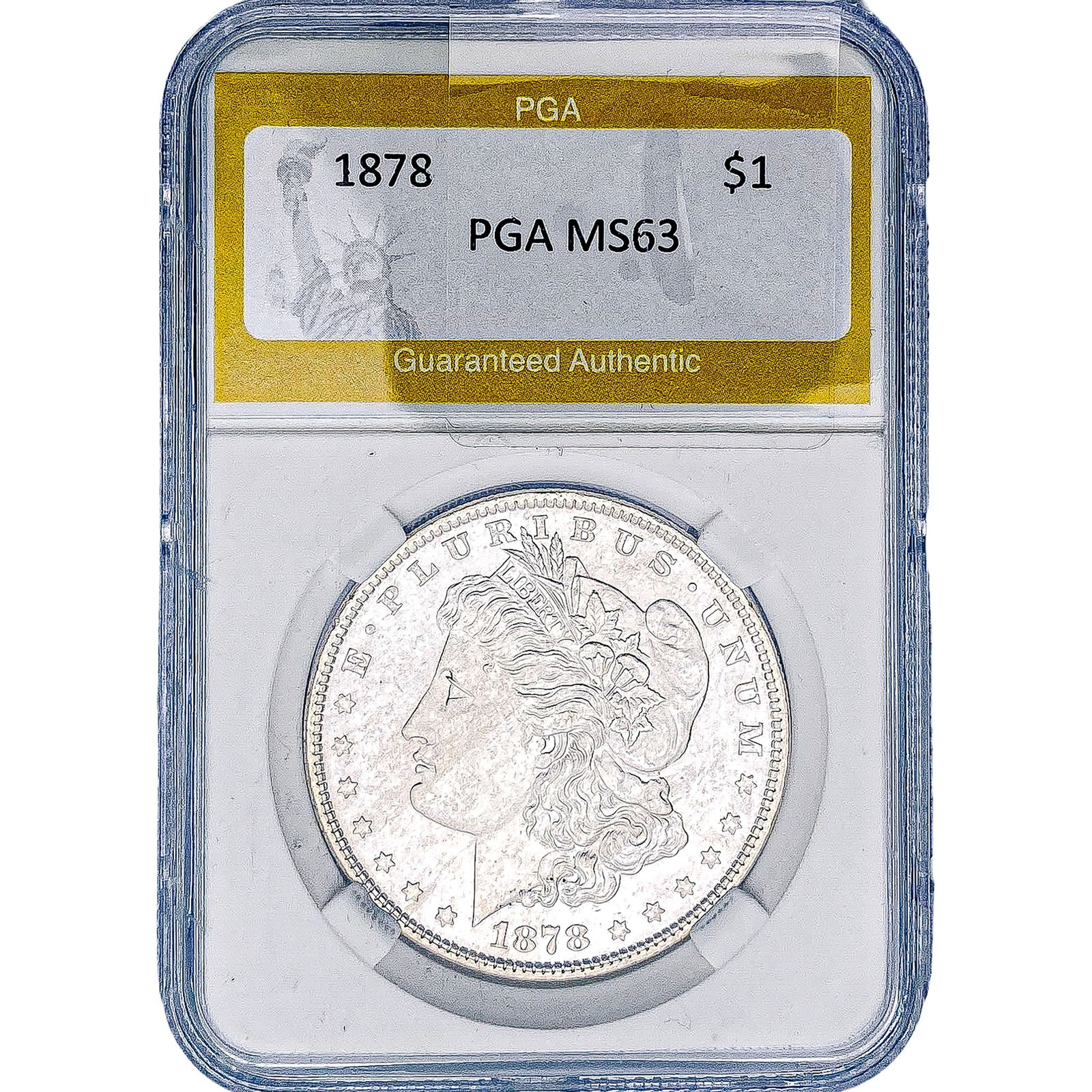 1878 Morgan Silver Dollar PGA MS63 (1 of 2)