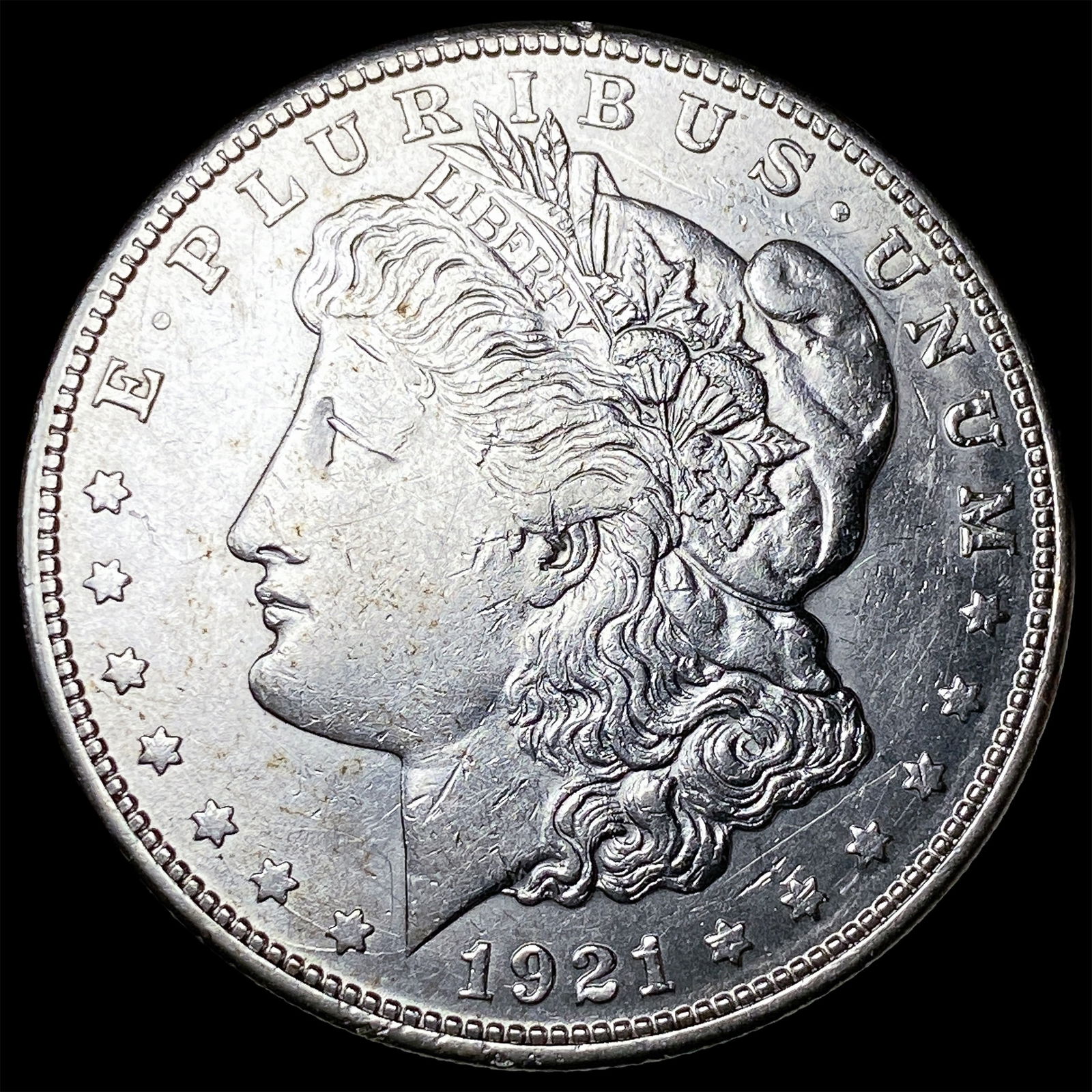 1921-S Silver Morgan Dollar CLOSELY UNCIRCULATED (1 of 2)