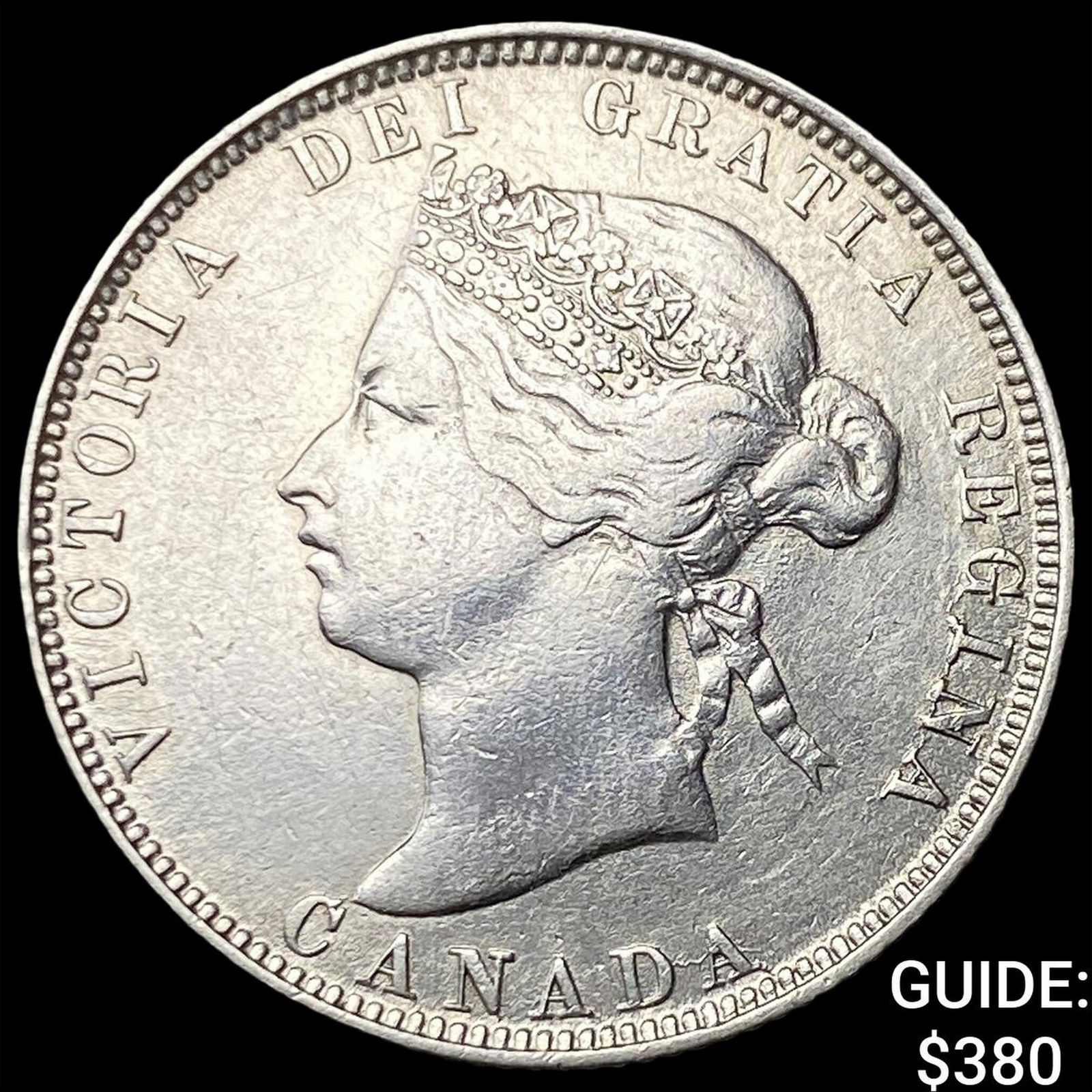 1874 Canada Silver 25 Cents SUPERB GEM BU: 1874 Canada Silver 25 Cents SUPERB GEM BU