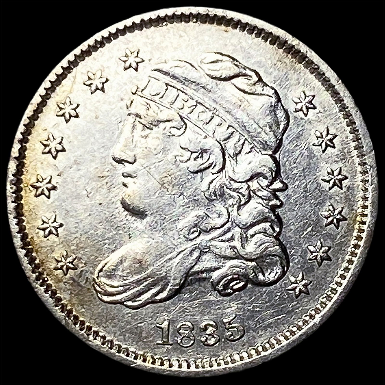 1835 Capped Bust Half Dime UNCIRCULATED (1 of 2)