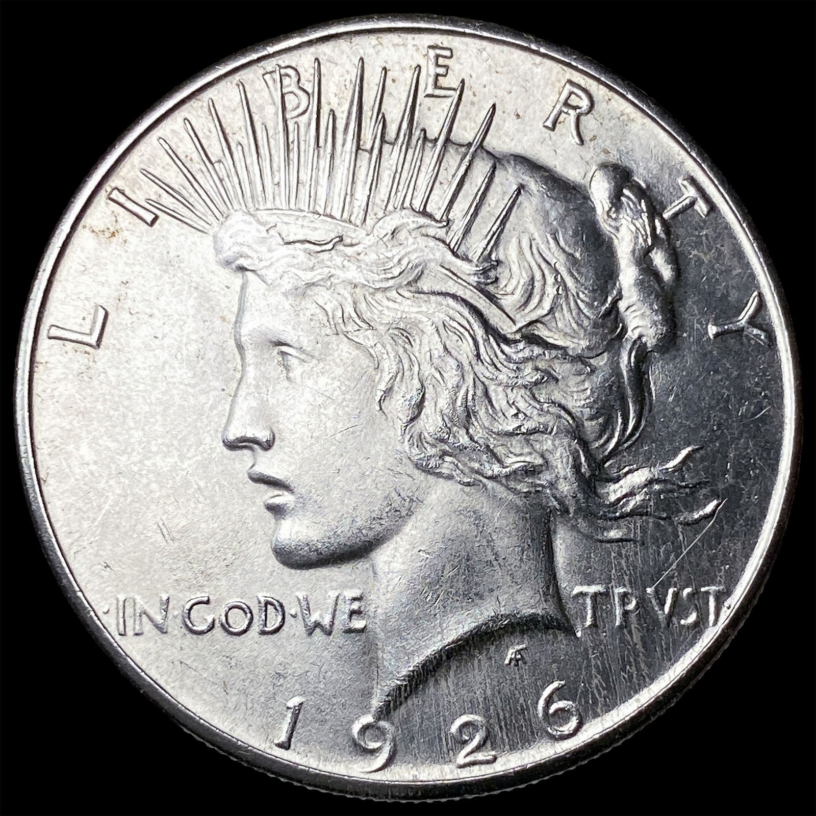 1926-S Silver Peace Dollar UNCIRCULATED: 1926-S Silver Peace Dollar UNCIRCULATED