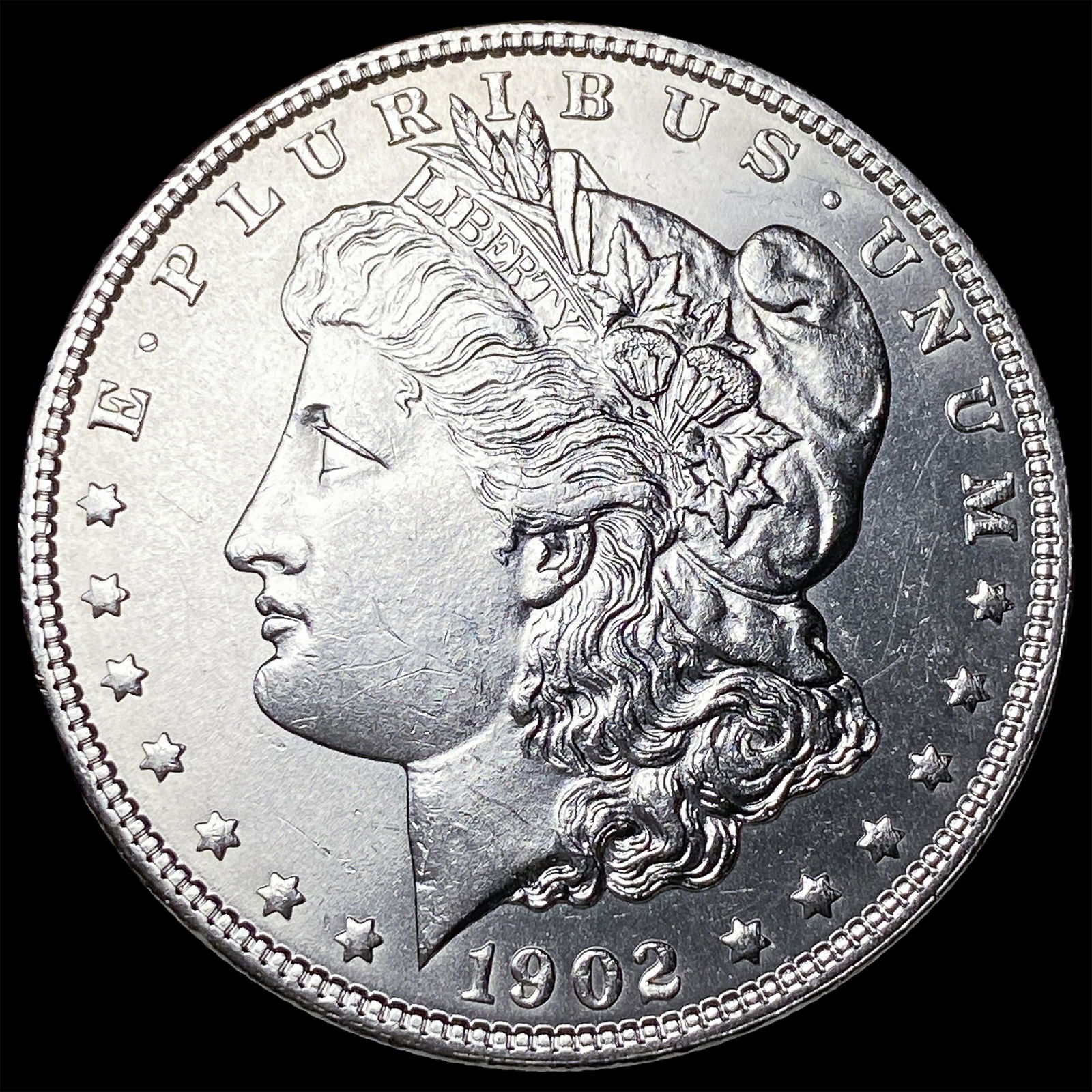 1902 Morgan Silver Dollar CLOSELY UNCIRCULATED: 1902 Morgan Silver Dollar CLOSELY UNCIRCULATED