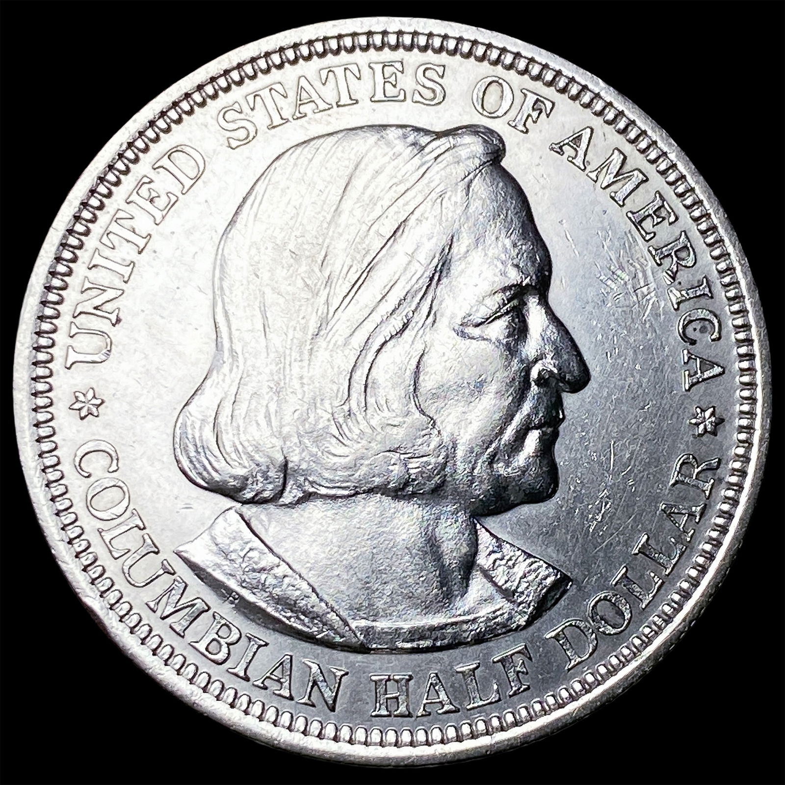 1892 Silver Columbian Half Dollar UNCIRCULATED: 1892 Silver Columbian Half Dollar UNCIRCULATED