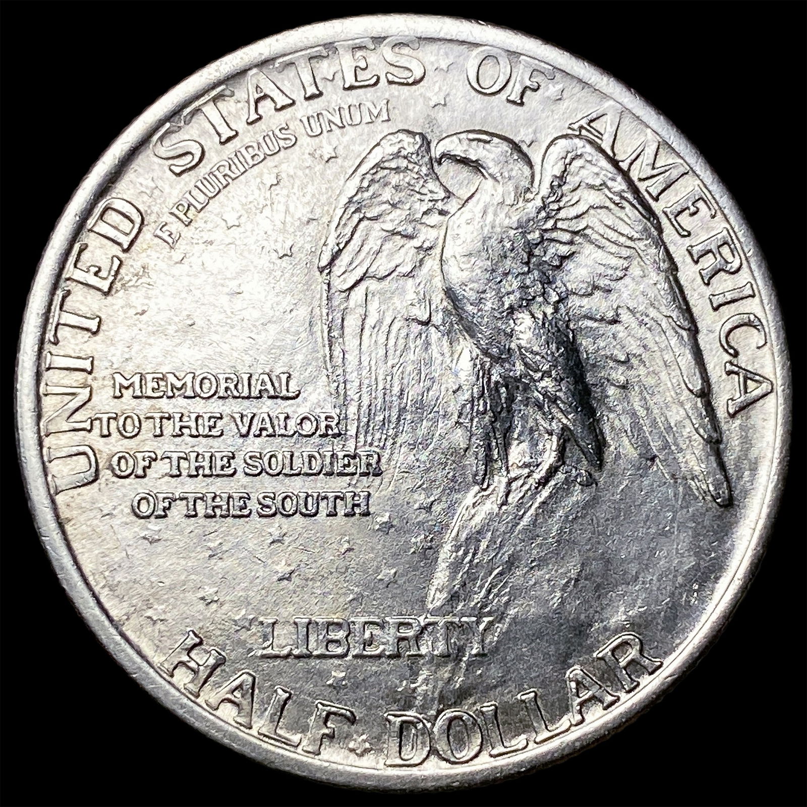 1925 Silver Half Dollar Stone Mountain GEM BU - 2
