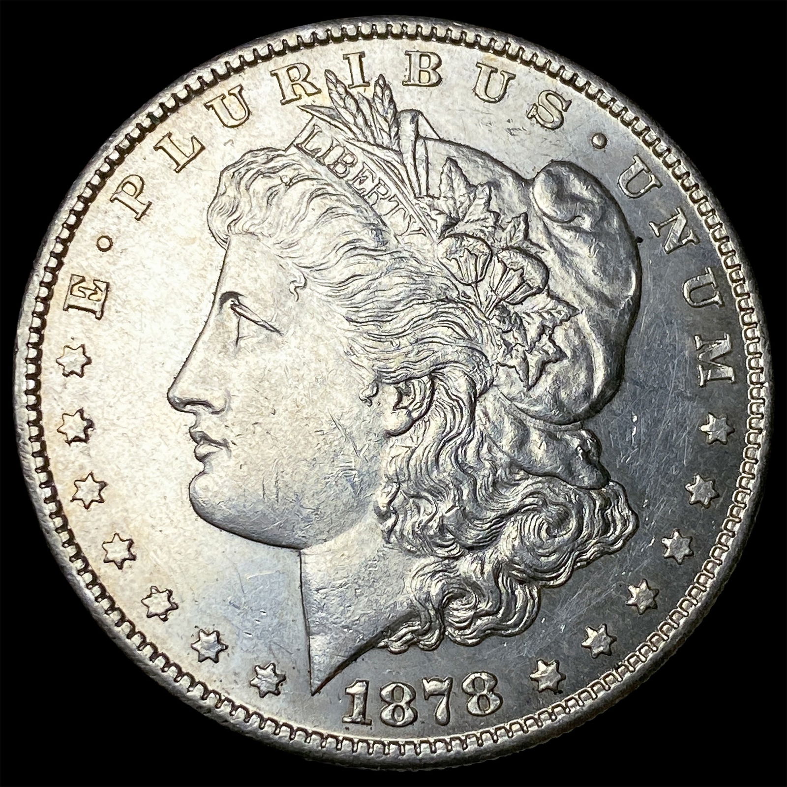 1878-S Silver Morgan Dollar CHOICE BU: 1878-S Silver Morgan Dollar CHOICE BU