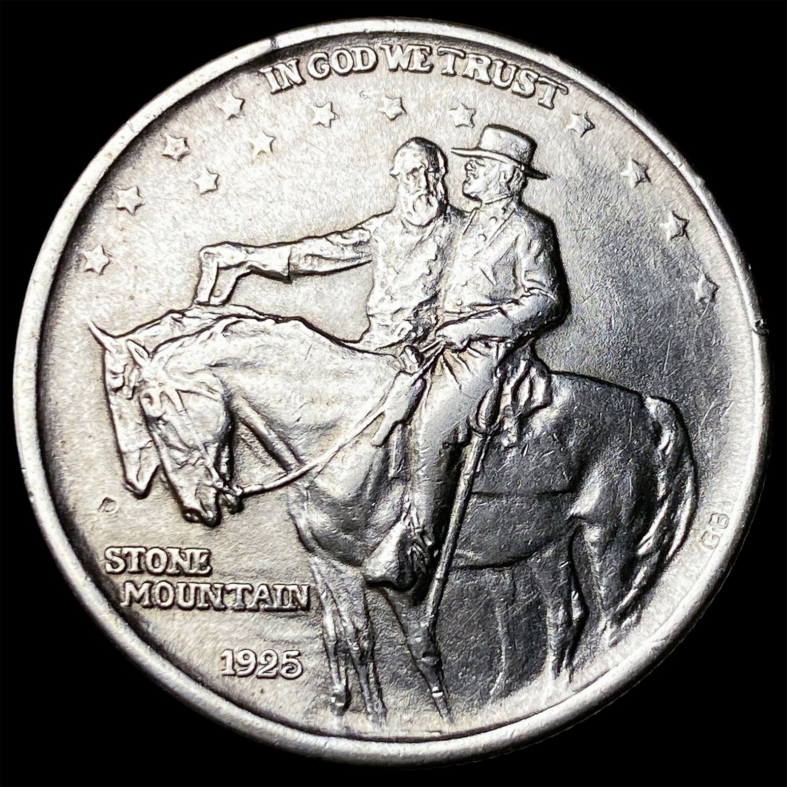 1925 Stone Mountain Silver Half Dollar GEM BU (1 of 2)
