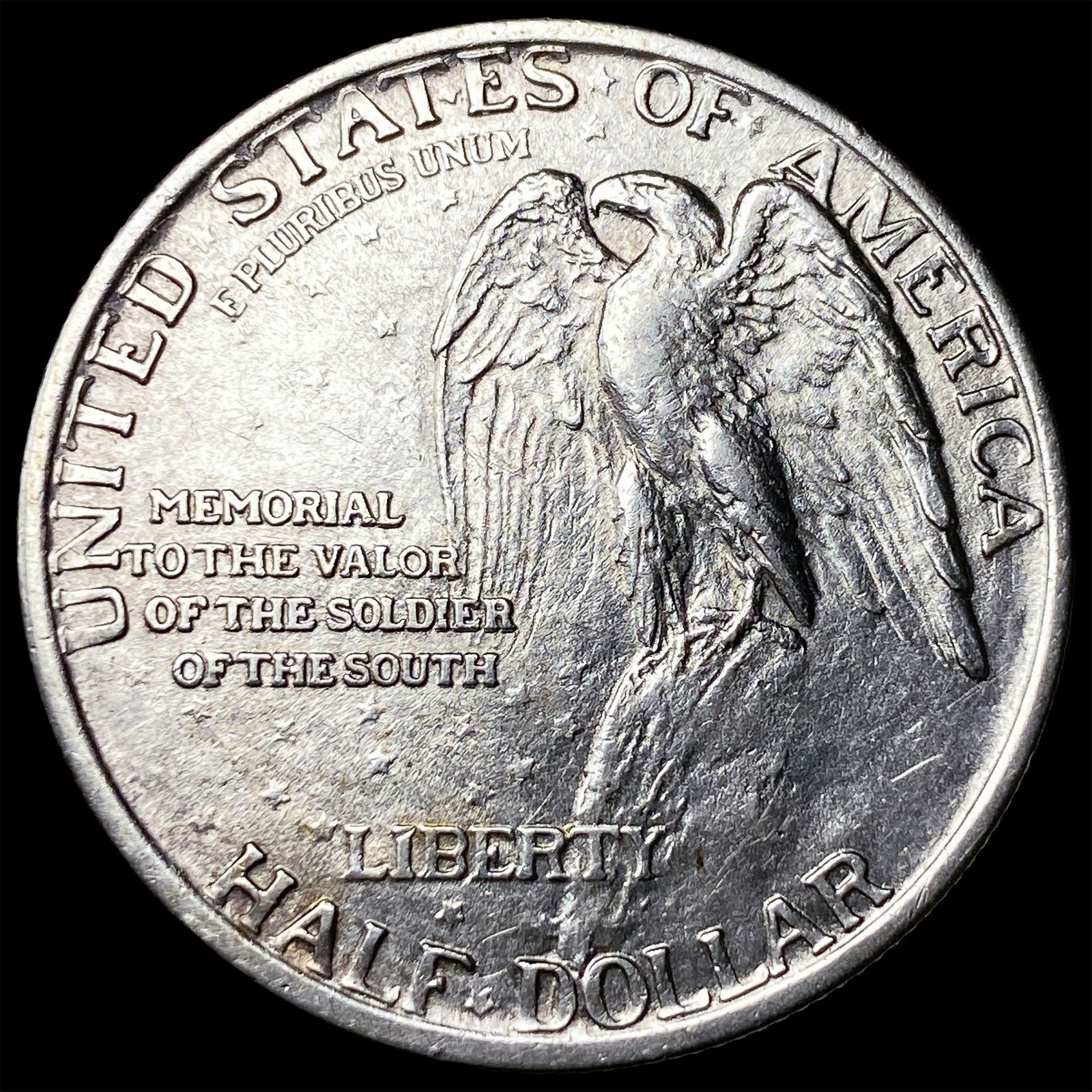 1925 Stone Mountain Silver Half Dollar GEM BU - 2