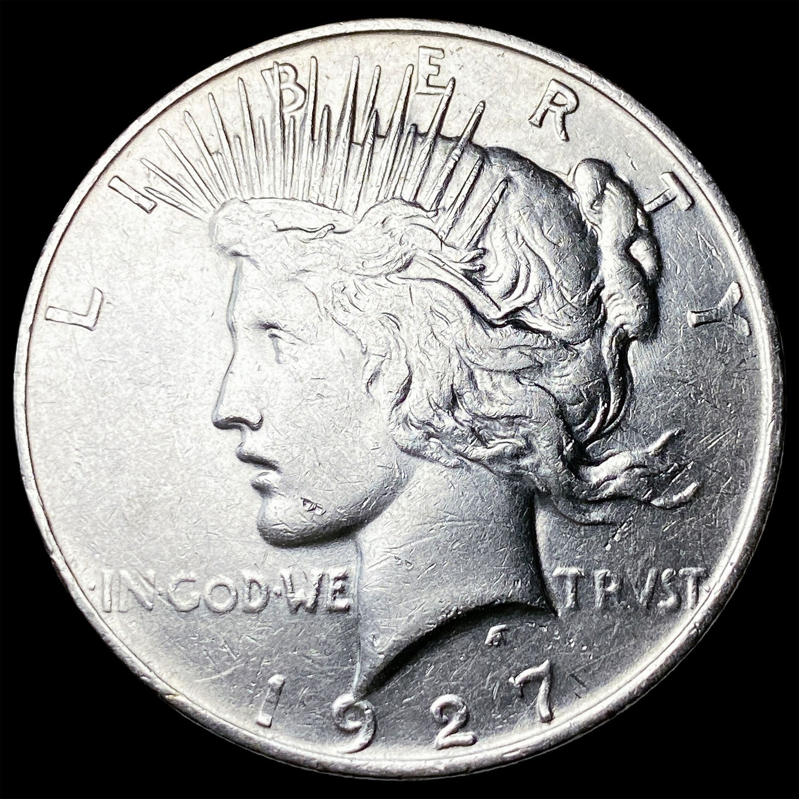 1927 Silver Peace Dollar UNCIRCULATED: 1927 Silver Peace Dollar UNCIRCULATED