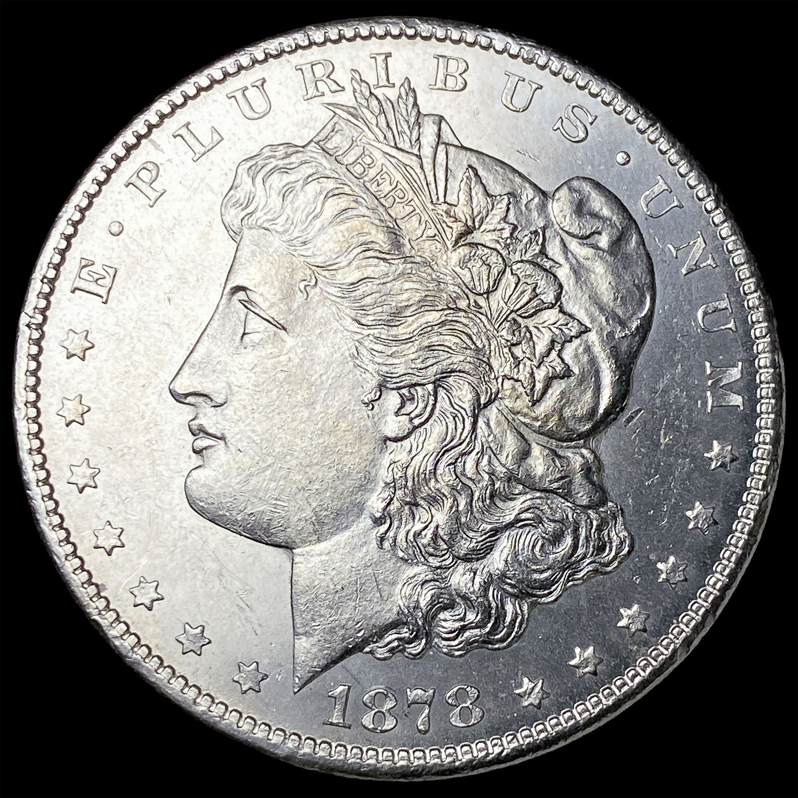 1878-CC Silver Morgan Dollar CHOICE BU: 1878-CC Silver Morgan Dollar CHOICE BU