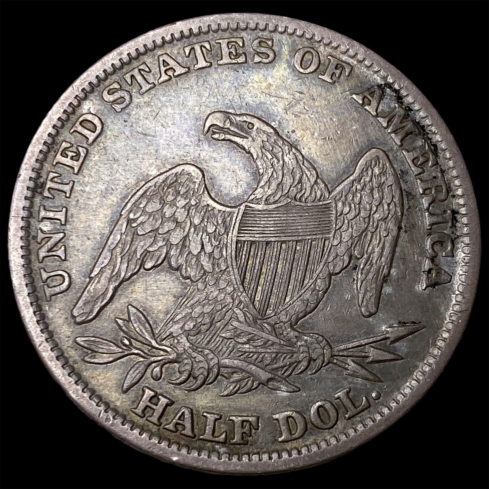 1838 Capped Bust Half Dollar HIGH GRADE - 2