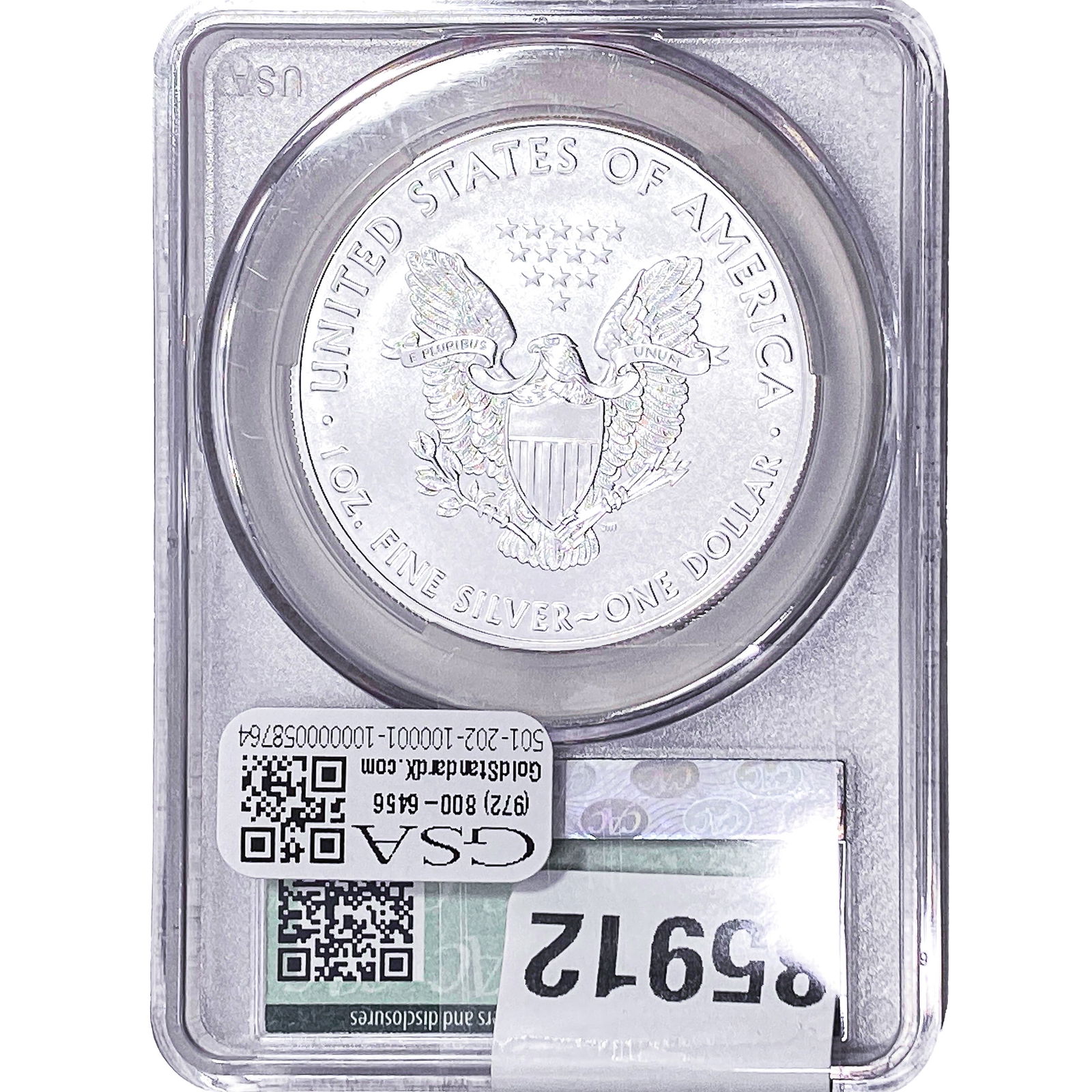 2020 Silver Eagle CAC MS70 - 2