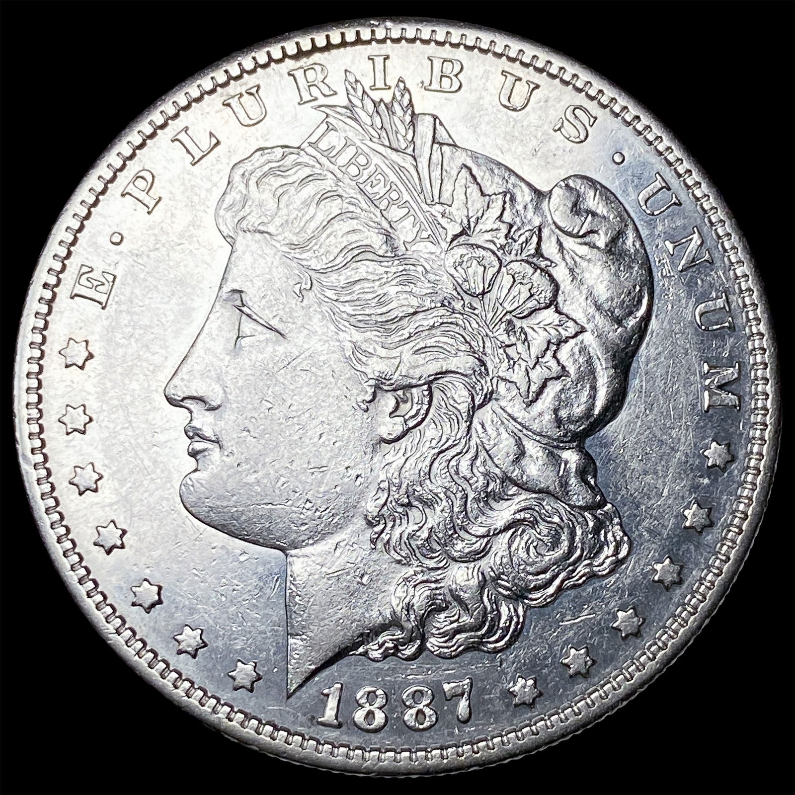 1887-S Silver Morgan Dollar UNCIRCULATED: 1887-S Silver Morgan Dollar UNCIRCULATED