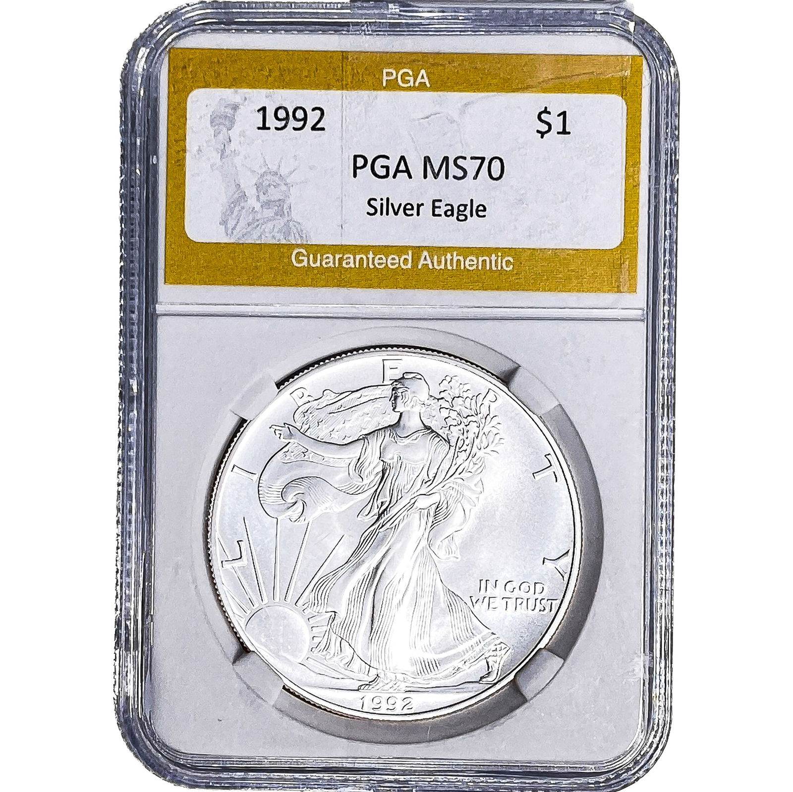 1992 Silver Eagle PGA MS70 (1 of 2)