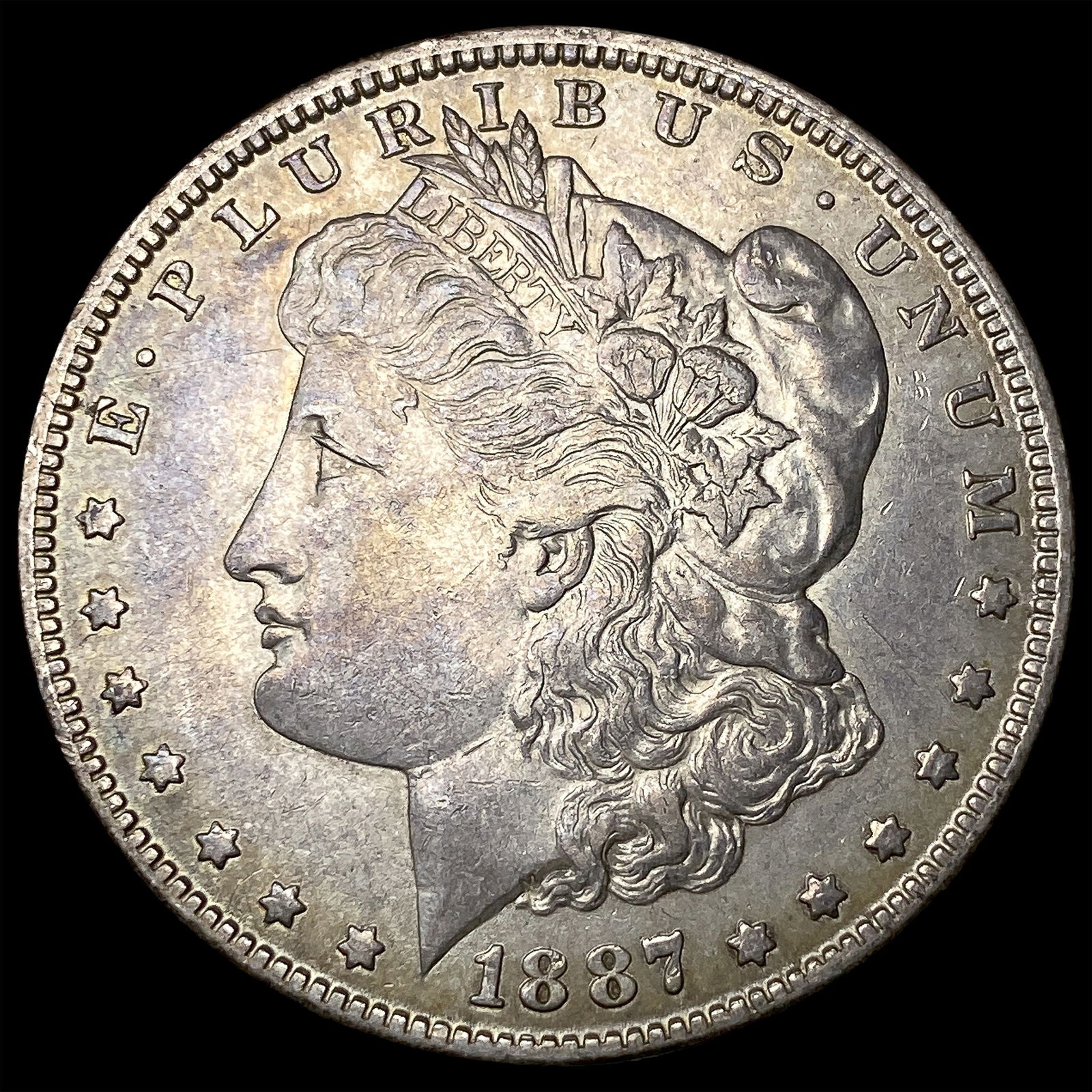 1887-O Silver Morgan Dollar CHOICE AU: 1887-O Silver Morgan Dollar CHOICE AU