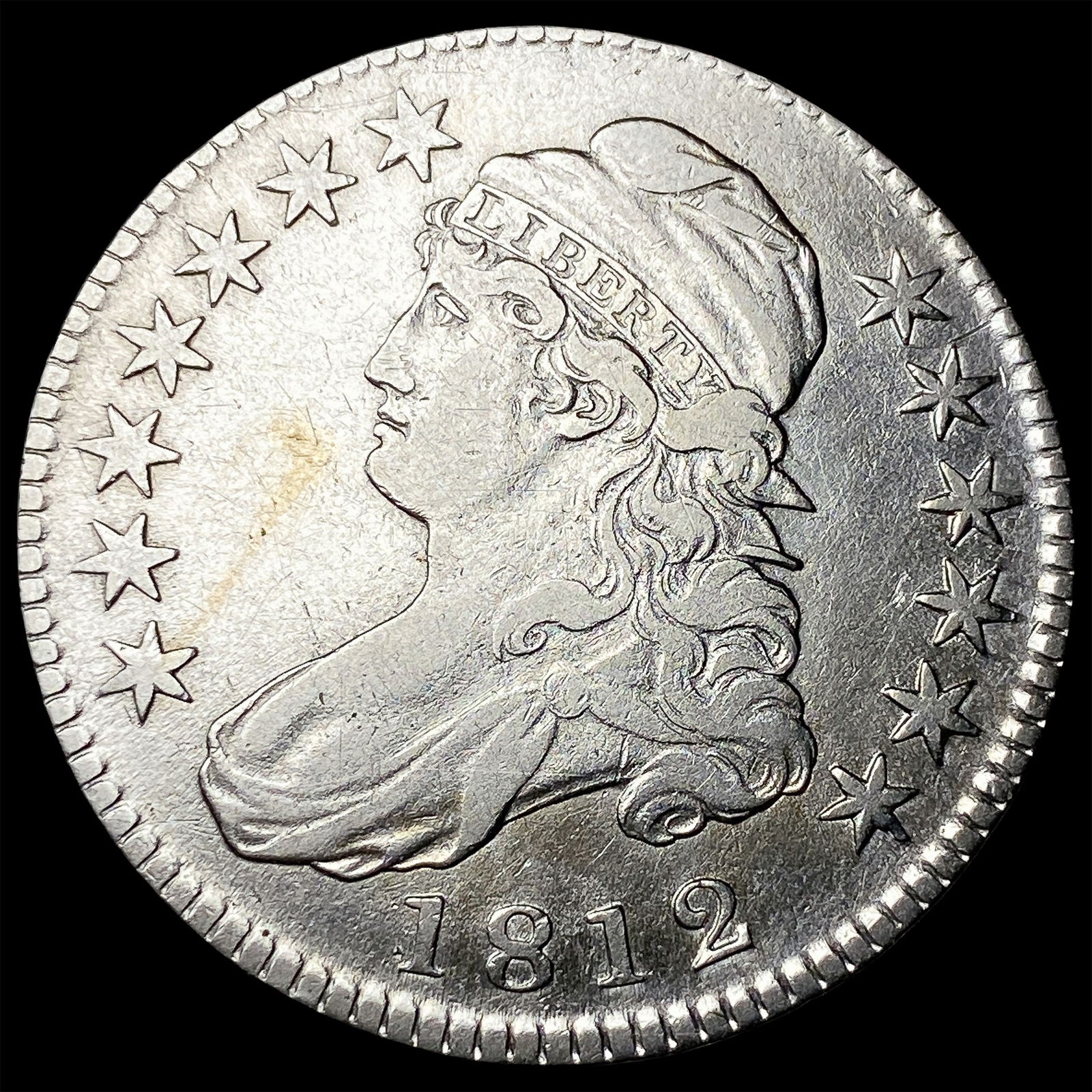 1812 Capped Bust Half Dollar CHOICE AU (1 of 2)