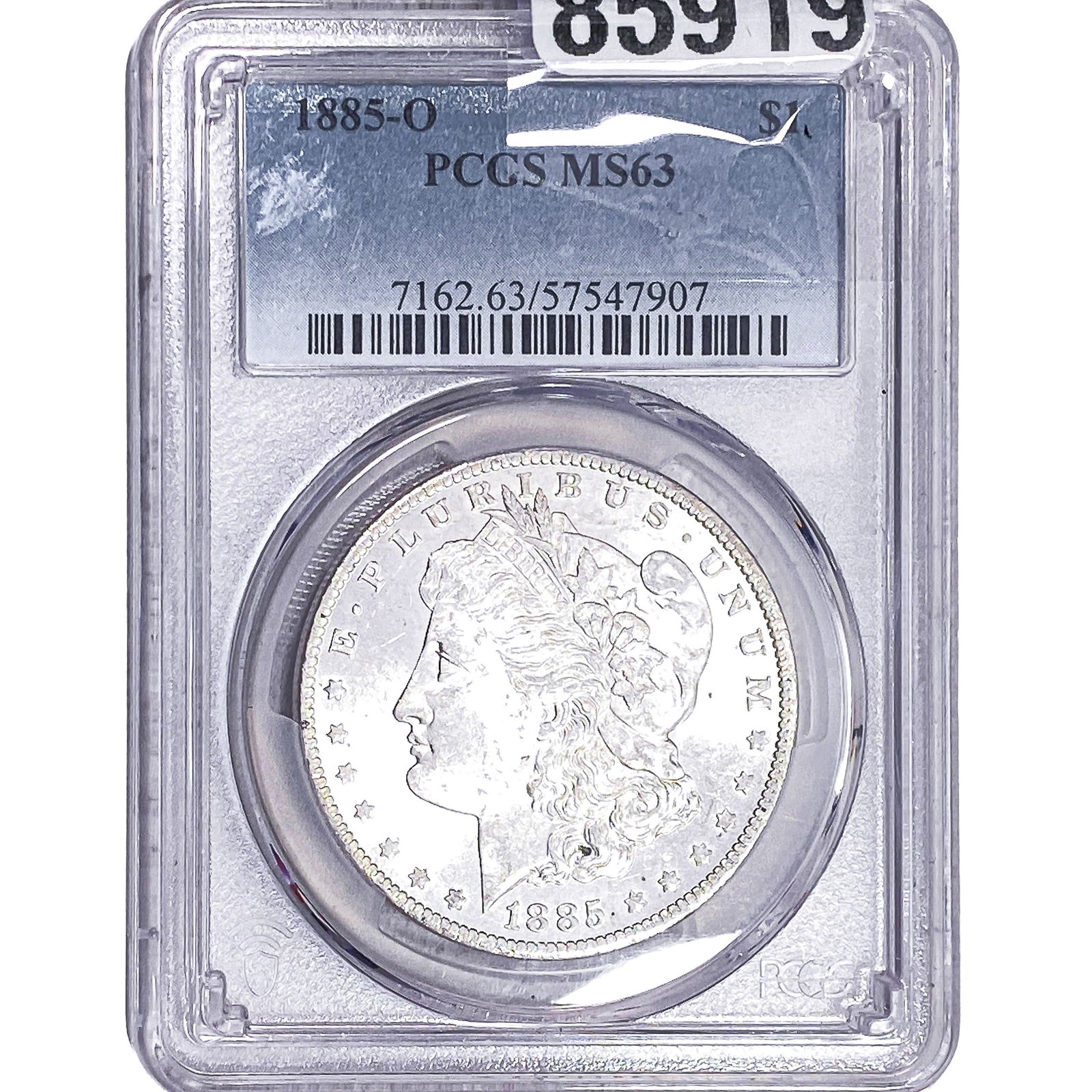 1885-O Morgan Silver Dollar PCGS MS63 (1 of 2)