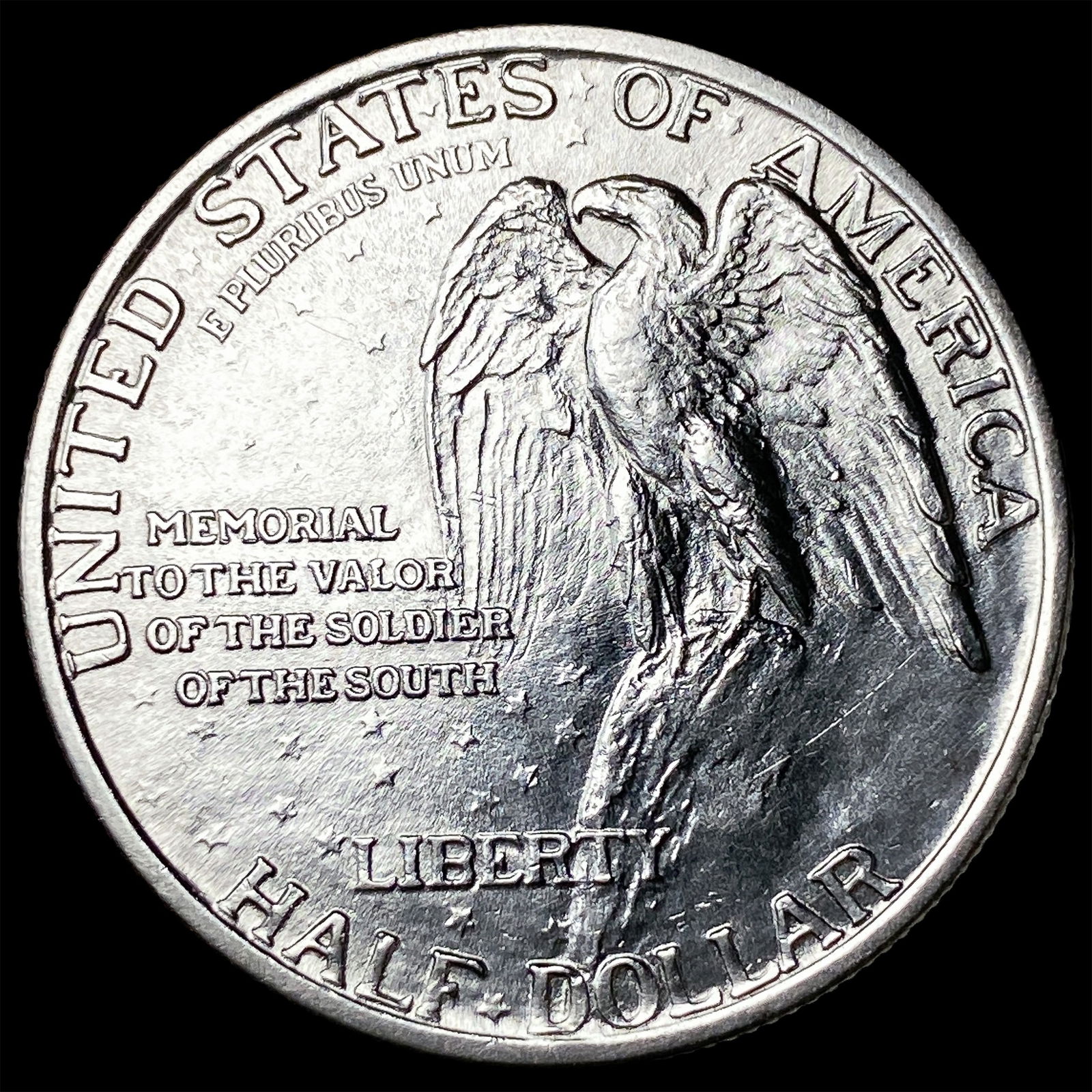 1925 Silver Half Dollar Stone Mountain GEM BU - 2