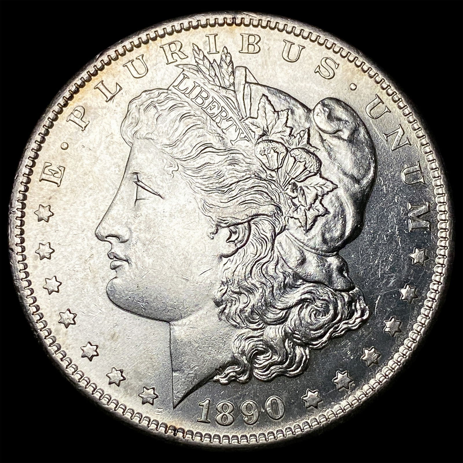 1890-S Silver Morgan Dollar UNCIRCULATED: 1890-S Silver Morgan Dollar UNCIRCULATED