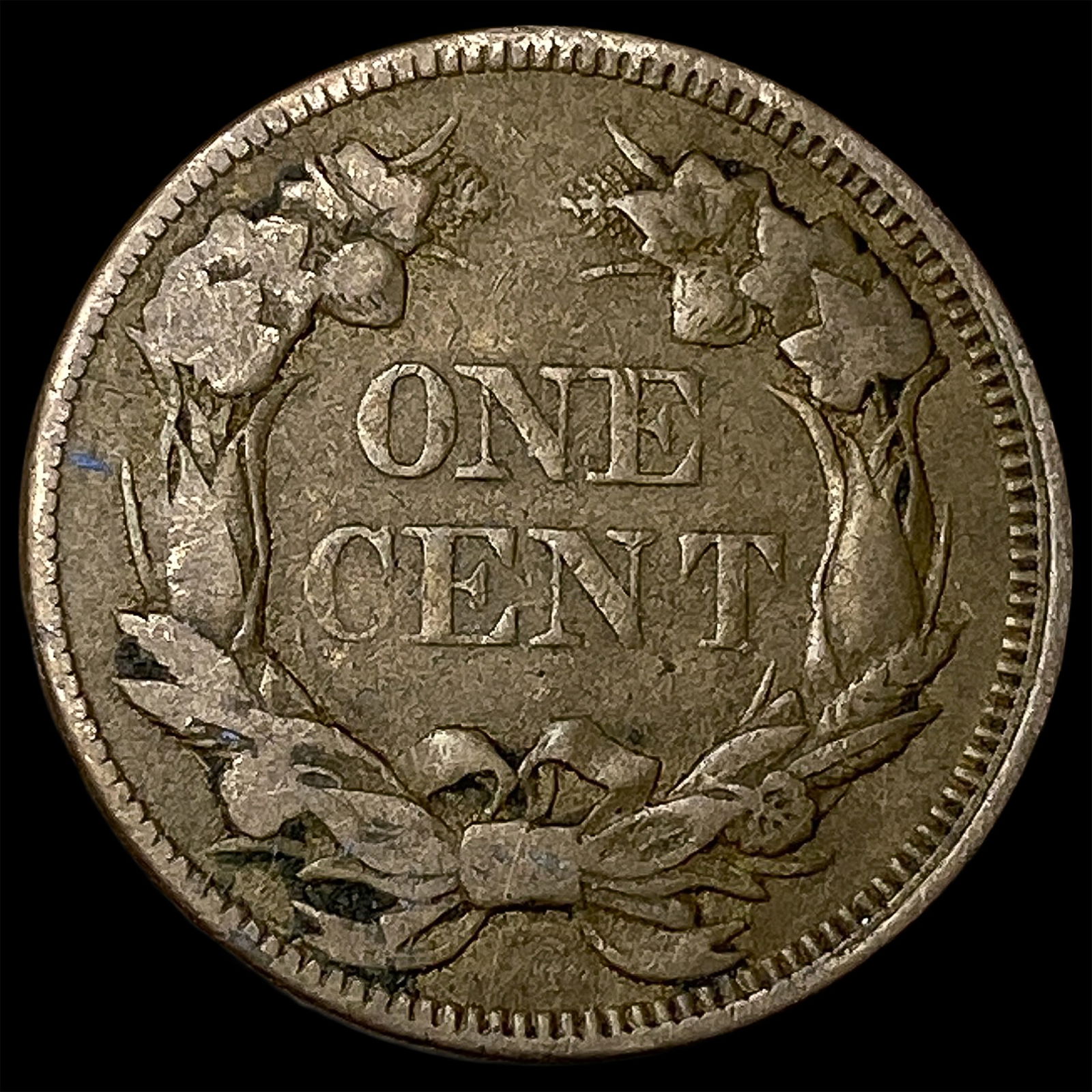 1858 Copper-Nickel Flying Eagle Cent LIGHTLY CIRCULATED - 2