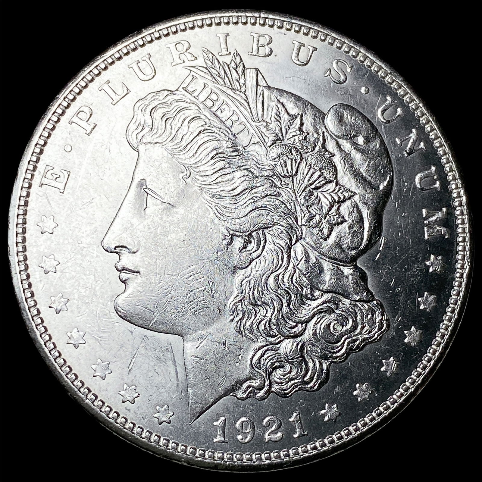 1921 Silver Morgan Dollar UNCIRCULATED: 1921 Silver Morgan Dollar UNCIRCULATED