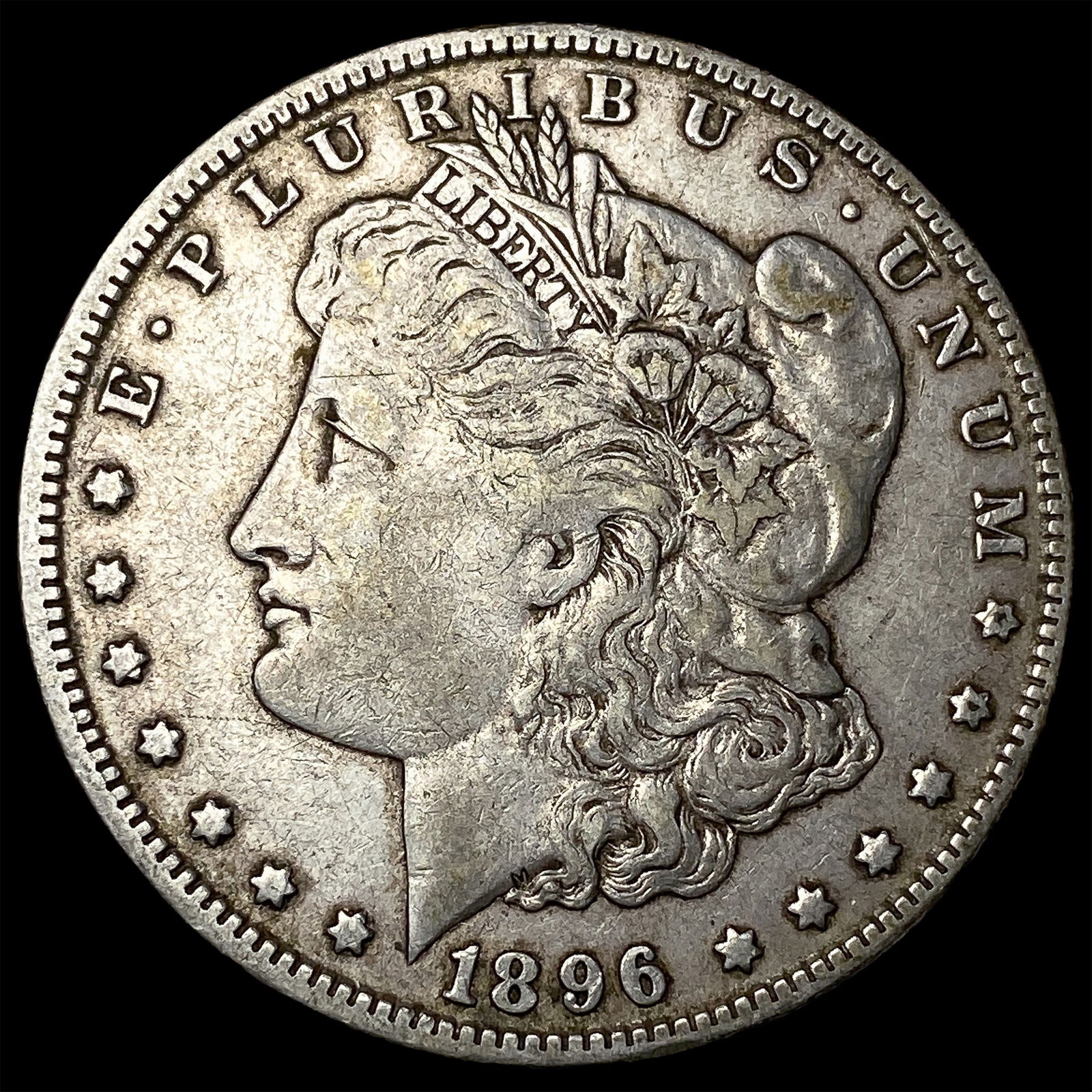 1896-O Silver Morgan Dollar LIGHTLY CIRCULATED: 1896-O Silver Morgan Dollar LIGHTLY CIRCULATED