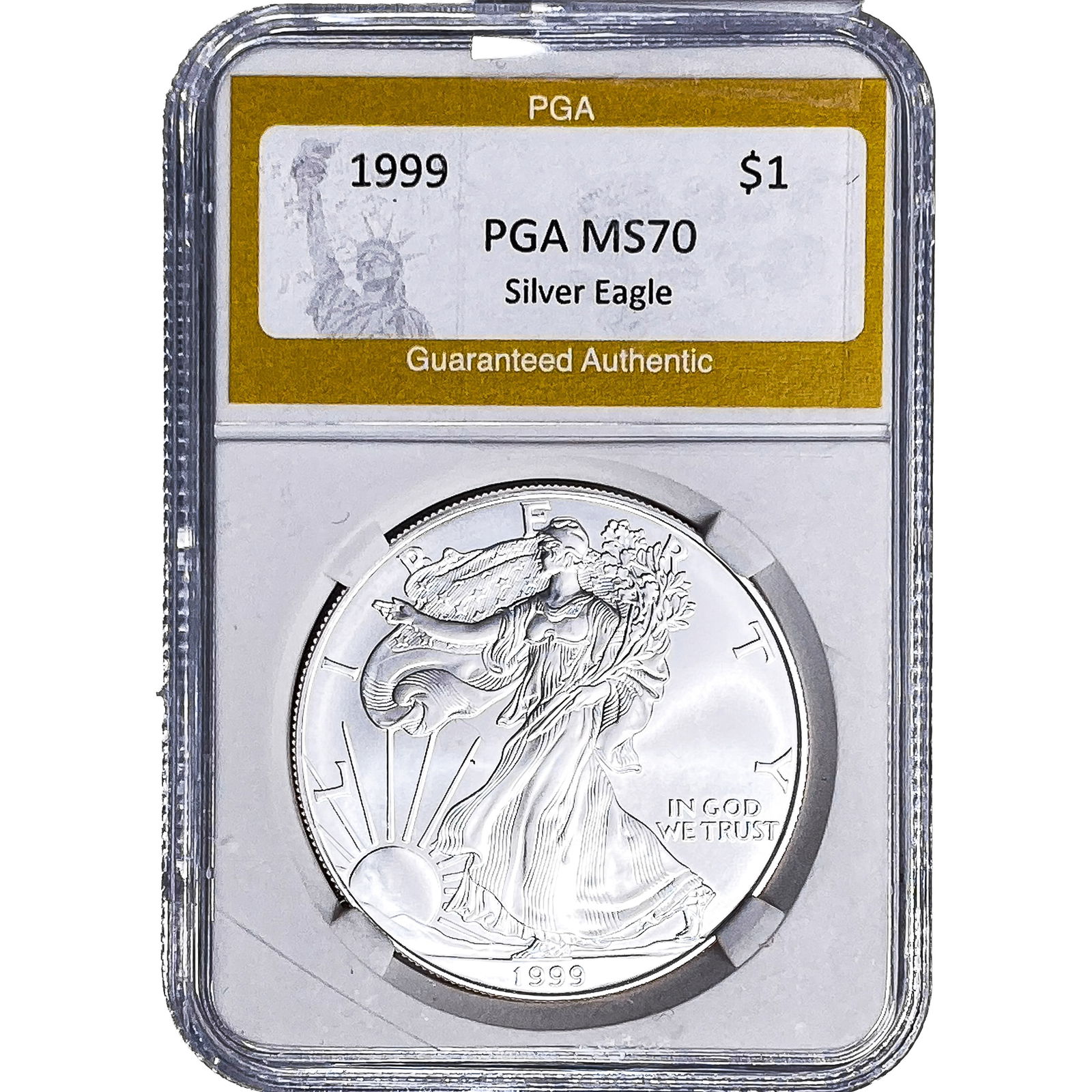 1999 Silver Eagle PGA MS70 (1 of 2)