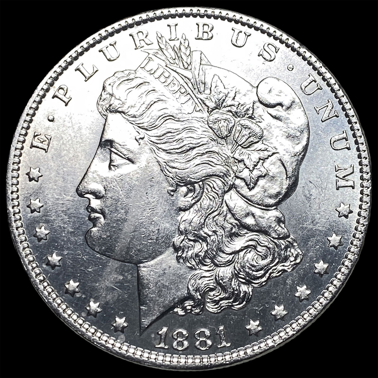 1881 Morgan Silver Dollar CHOICE BU (1 of 2)