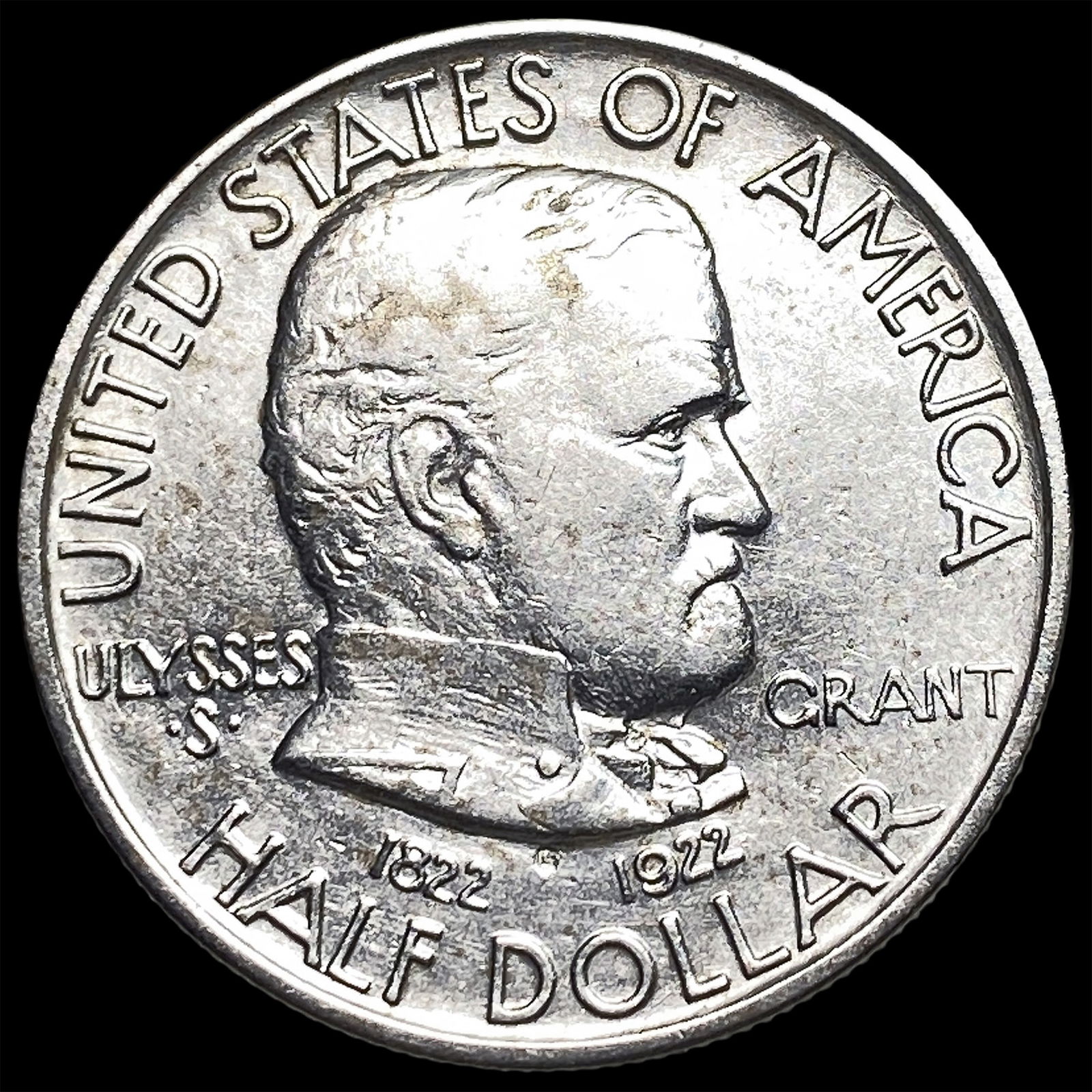 1922-S Silver Half Dollar Grant Commemorative UNCIRCULATED (1 of 2)