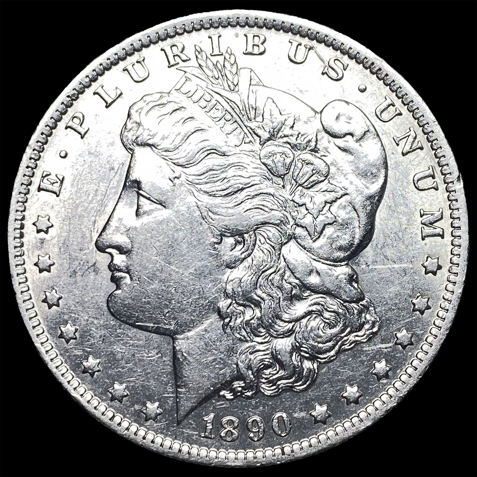 1890-S Silver Morgan Dollar UNCIRCULATED: 1890-S Silver Morgan Dollar UNCIRCULATED