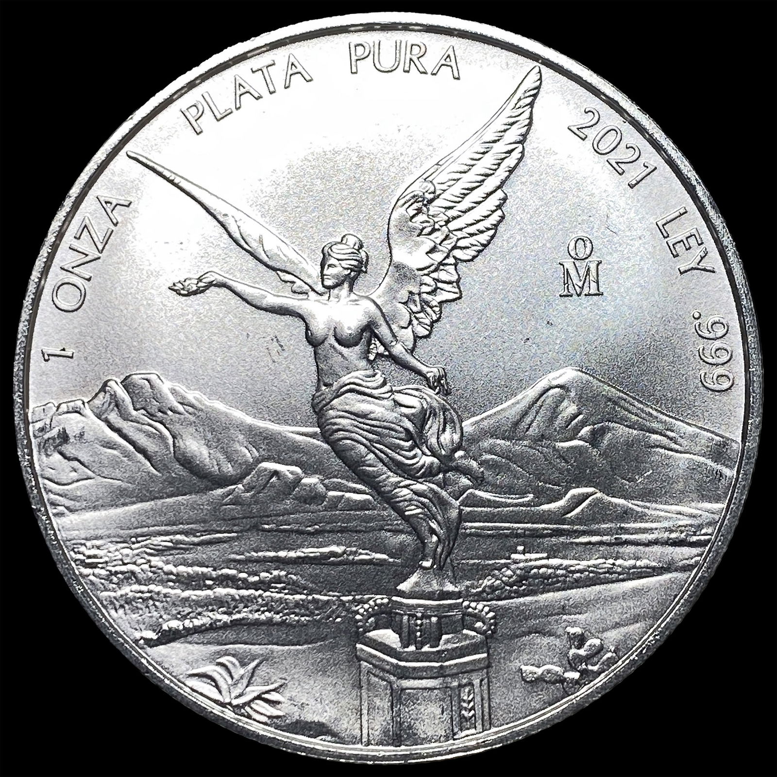 2021 Silver 1 Onza Mexican Libertad GEM BU: 2021 Silver 1 Onza Mexican Libertad GEM BU