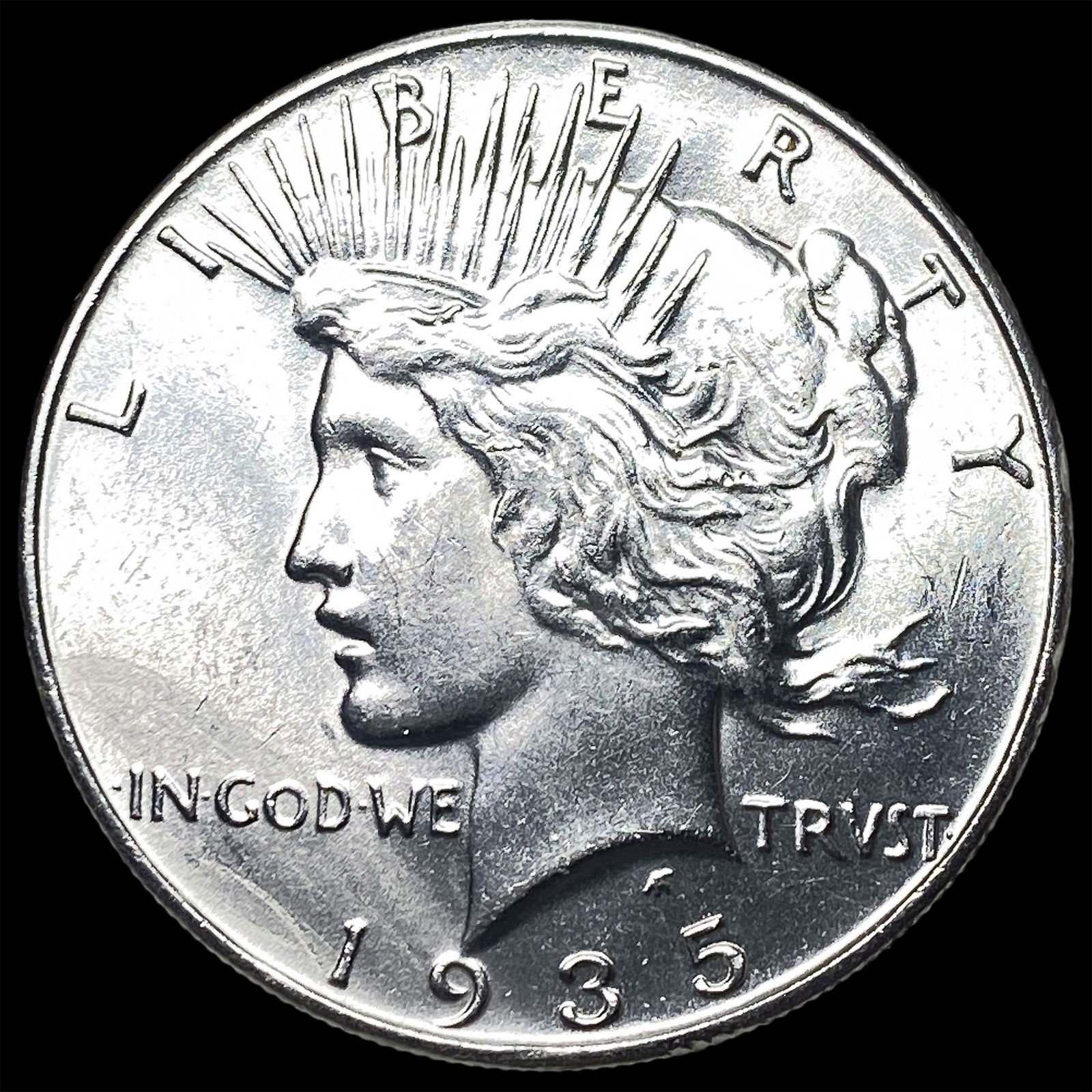 1935 Silver Peace Dollar UNCIRCULATED: 1935 Silver Peace Dollar UNCIRCULATED