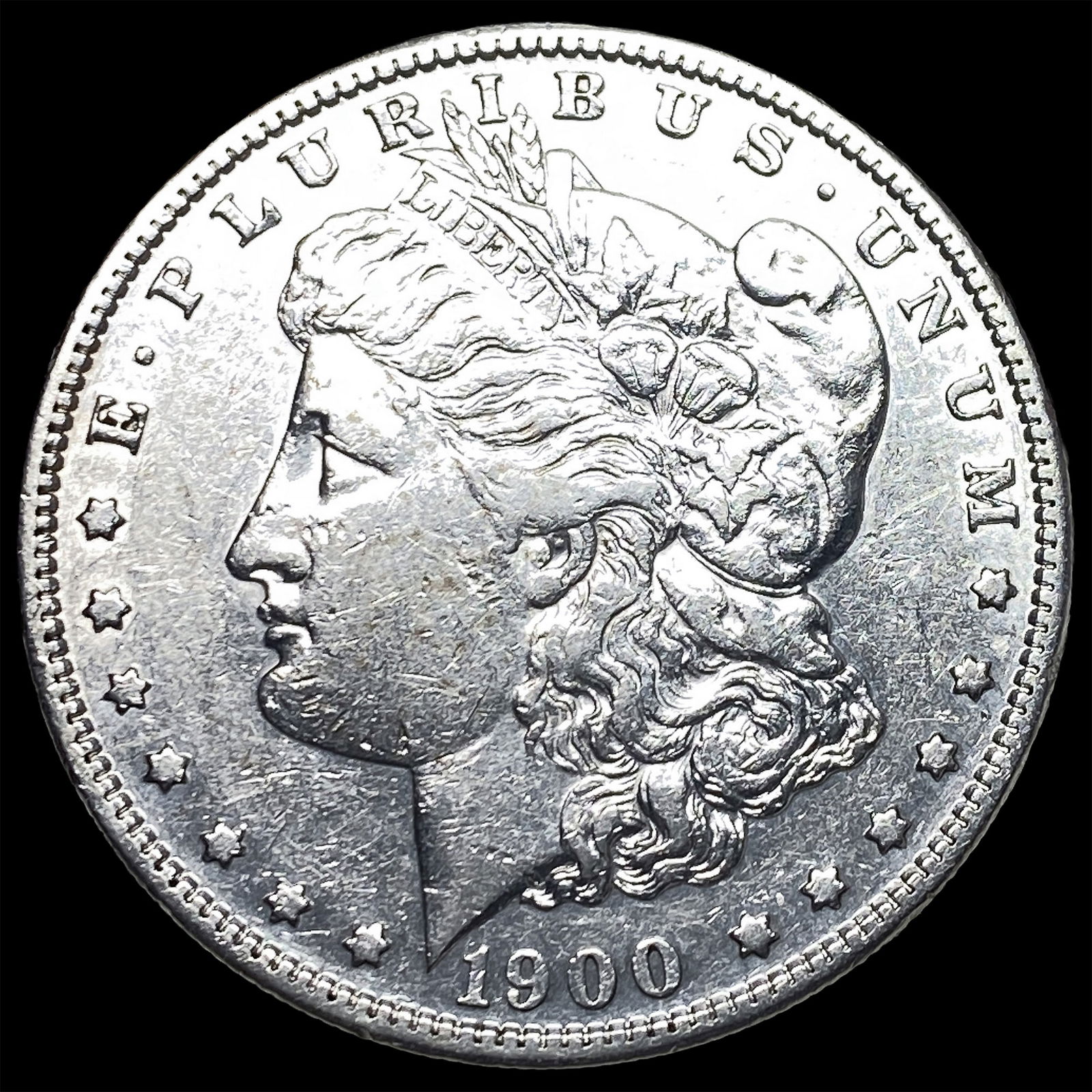 1900-S Silver Morgan Dollar CLOSELY UNCIRCULATED: 1900-S Silver Morgan Dollar CLOSELY UNCIRCULATED