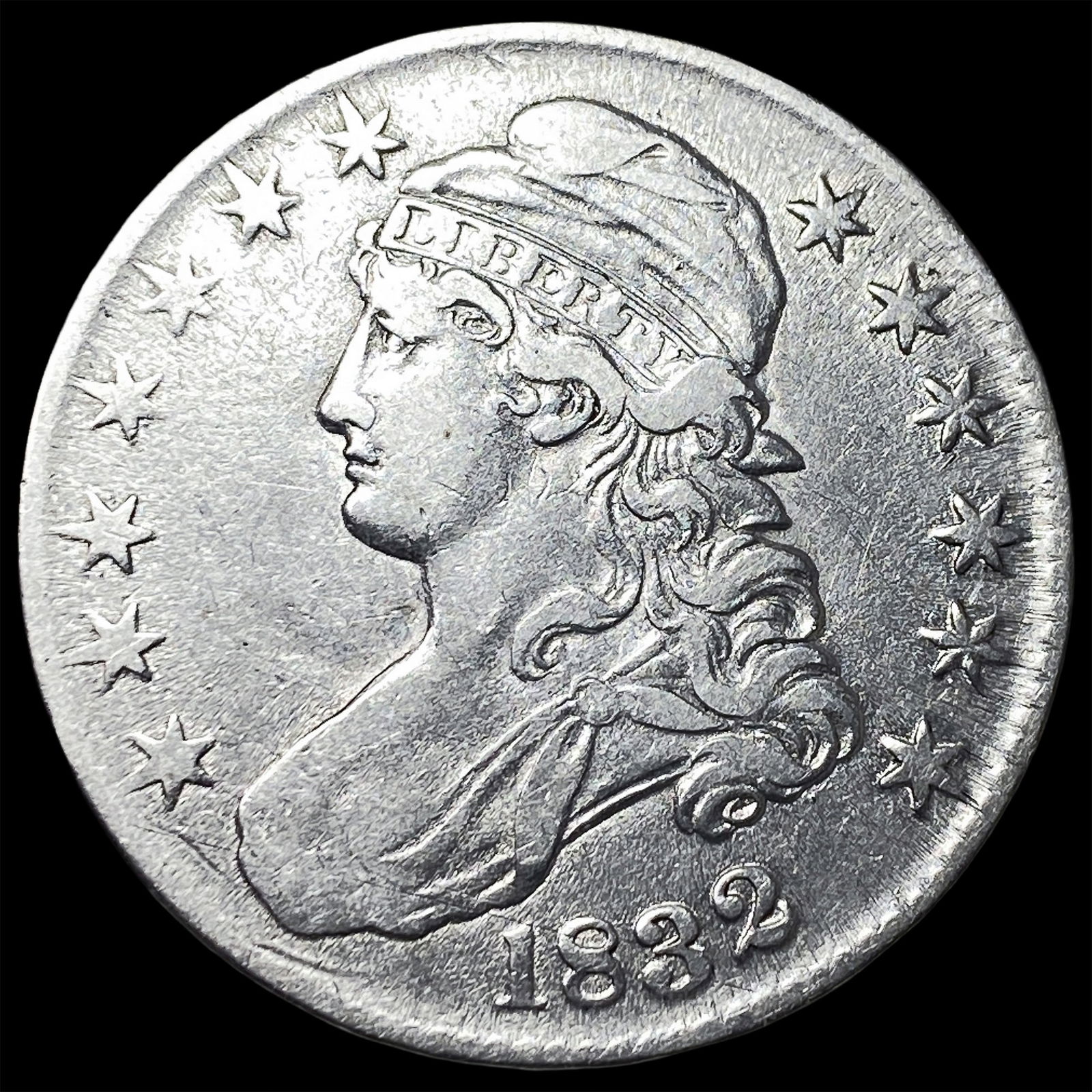 1832 Capped Bust Half Dollar CHOICE AU (1 of 2)