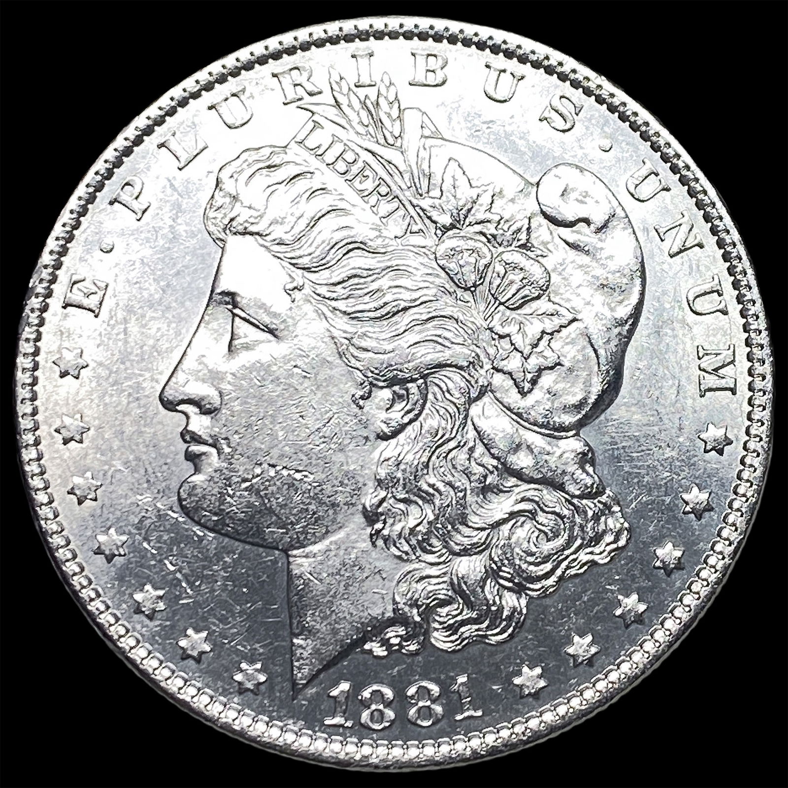 1881 Morgan Silver Dollar UNCIRCULATED: 1881 Morgan Silver Dollar UNCIRCULATED