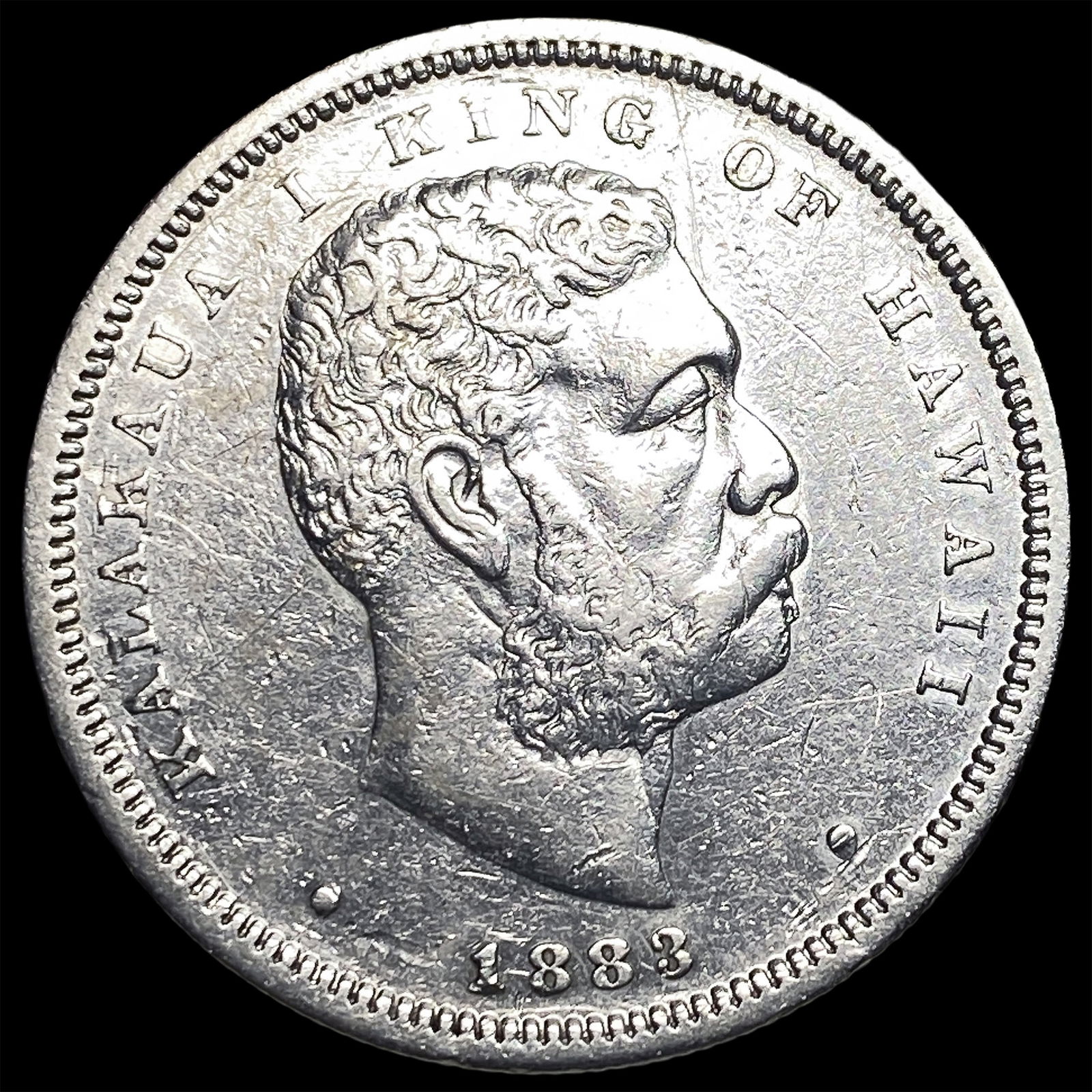 1883 Hawaii Silver 1/2 Dollar CHOICE BU: 1883 Hawaii Silver 1/2 Dollar CHOICE BU