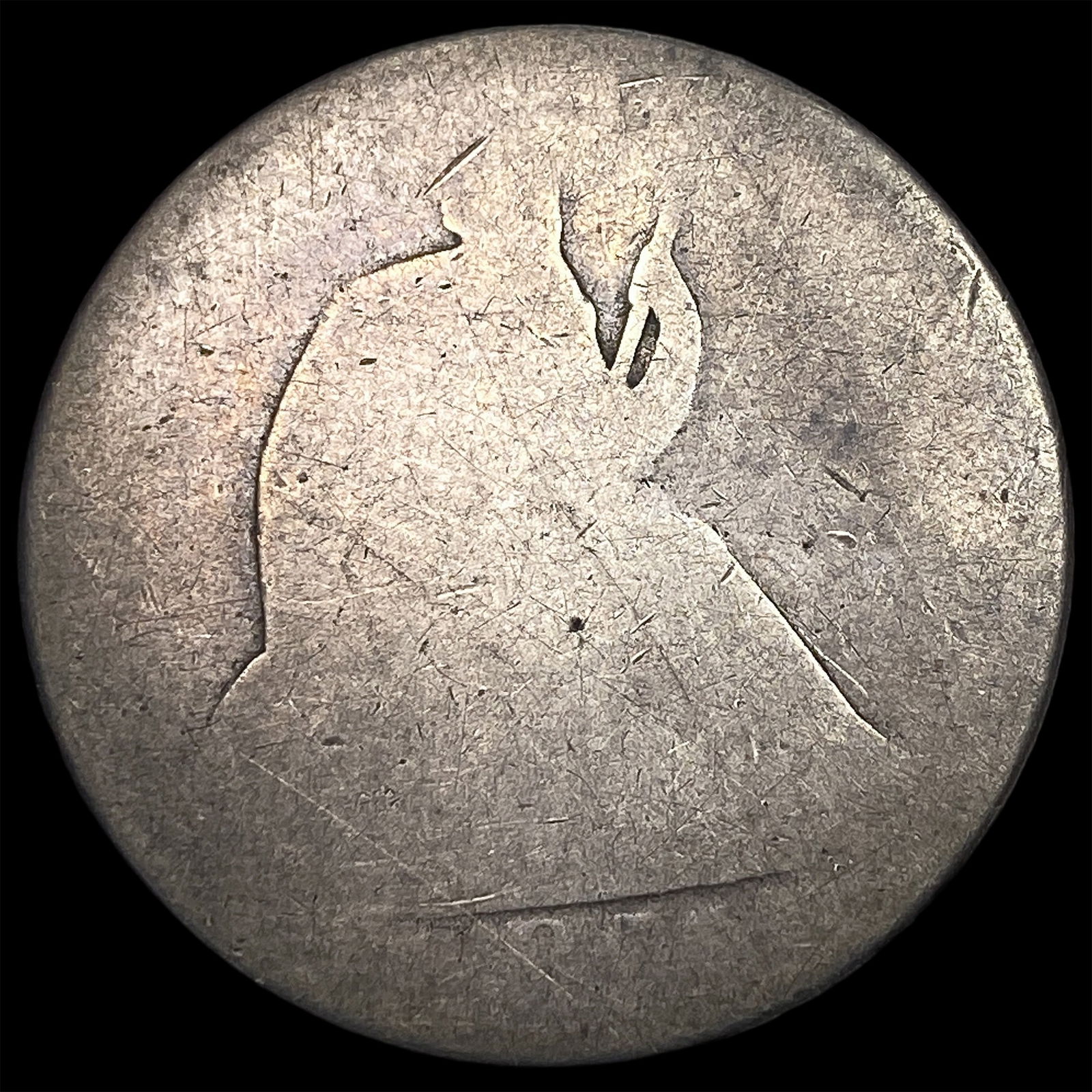 1840-O Silver Half Dollar (Seated Liberty) NICELY CIRCULATED: 1840-O Silver Half Dollar (Seated Liberty) NICELY CIRCULATED