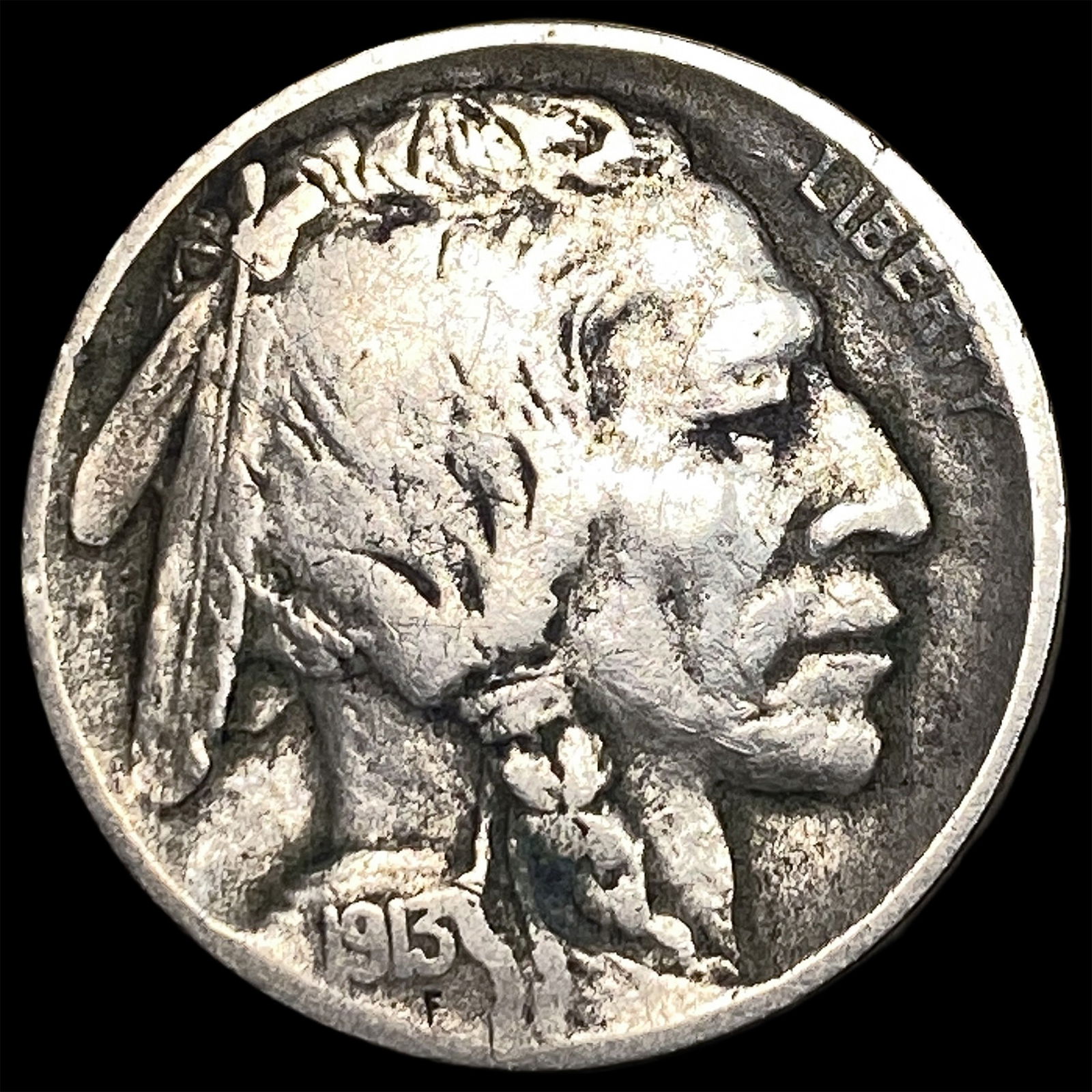1915-D Buffalo Nickel LIGHTLY CIRCULATED (1 of 2)