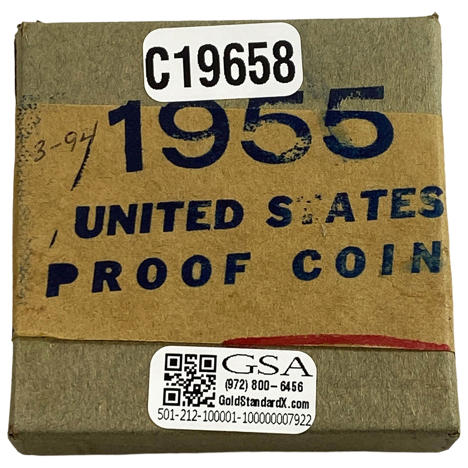 1955 U.S. Proof Coin: 1955 U.S. Proof Coin