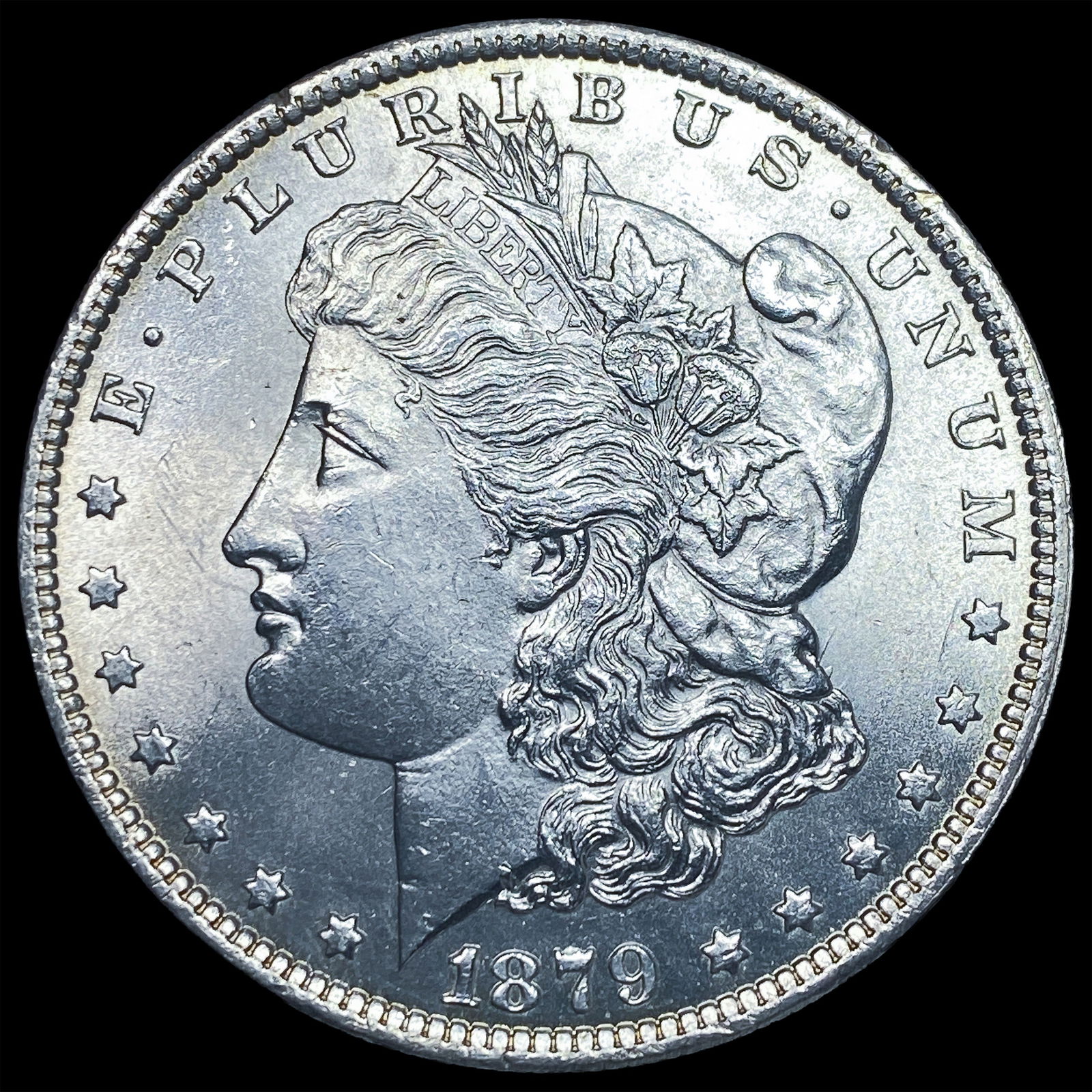 1879-S Silver Morgan Dollar CHOICE BU: 1879-S Silver Morgan Dollar CHOICE BU