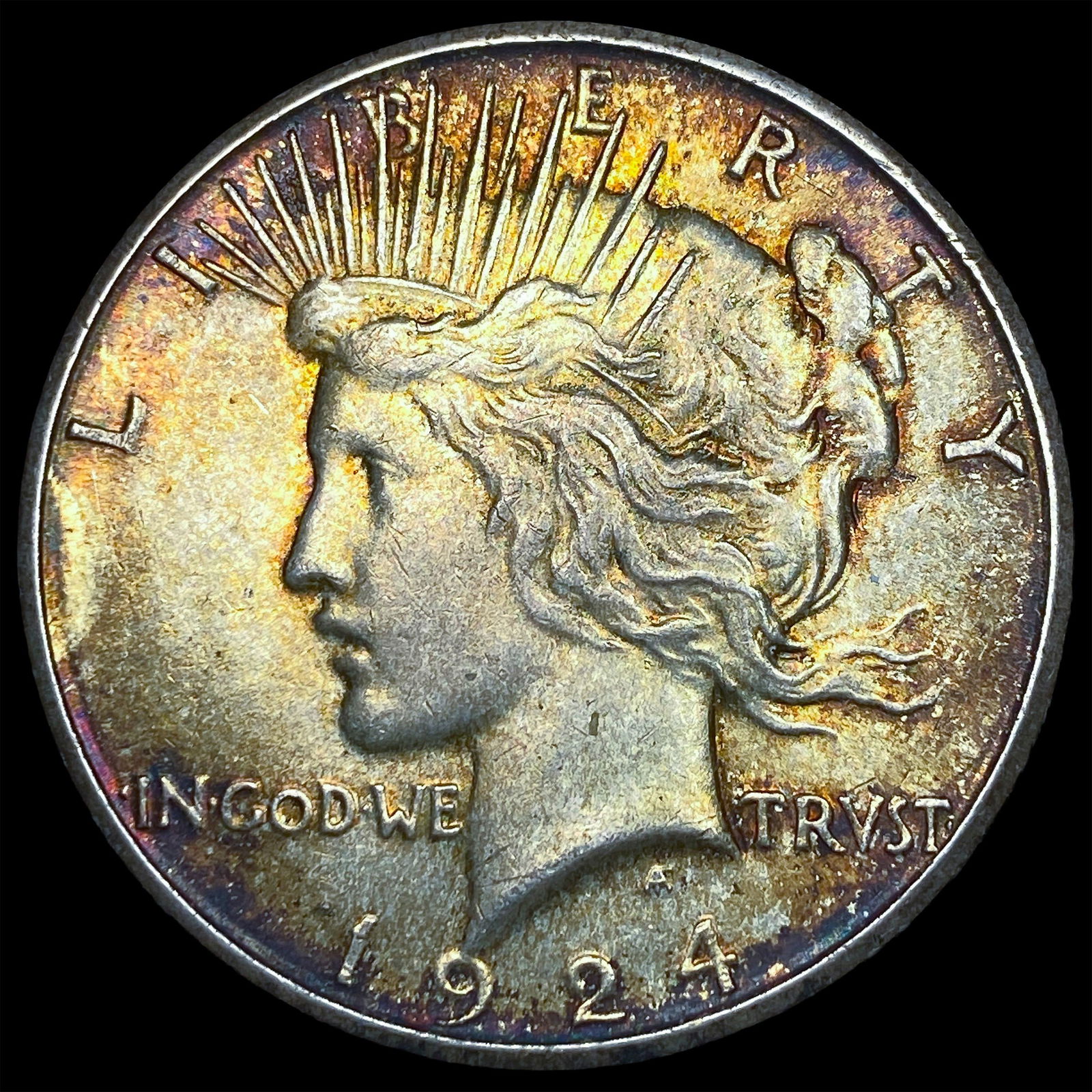 1924-S Silver Peace Dollar UNCIRCULATED: 1924-S Silver Peace Dollar UNCIRCULATED