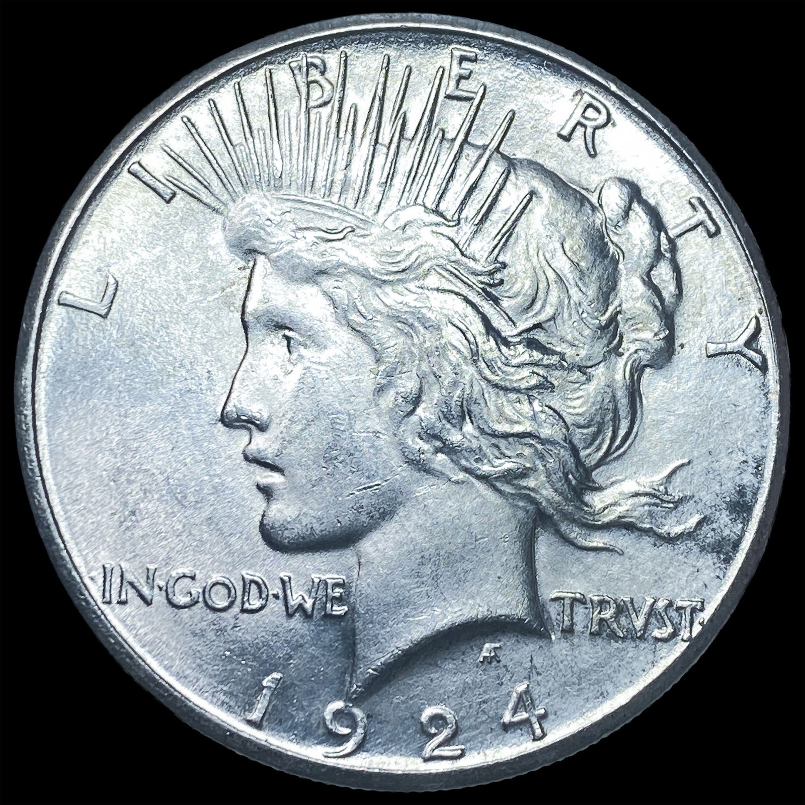 1924 Peace Silver Dollar UNCIRCULATED: 1924 Peace Silver Dollar UNCIRCULATED